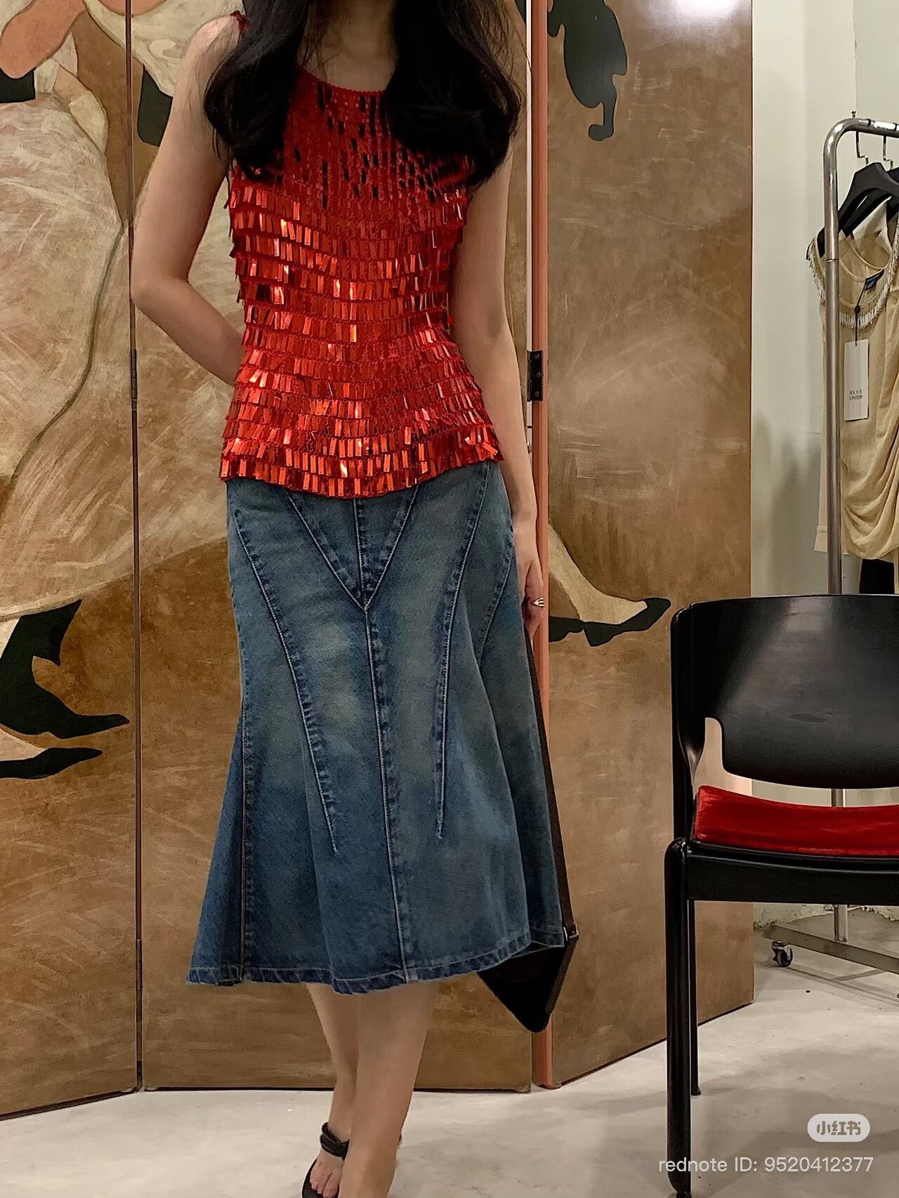 Junya Watanabe JUNYA WATANABE 06SS Fish-Tail Cowboy Dress| Size 26" / US 2 / IT 38 - 9 Thumbnail