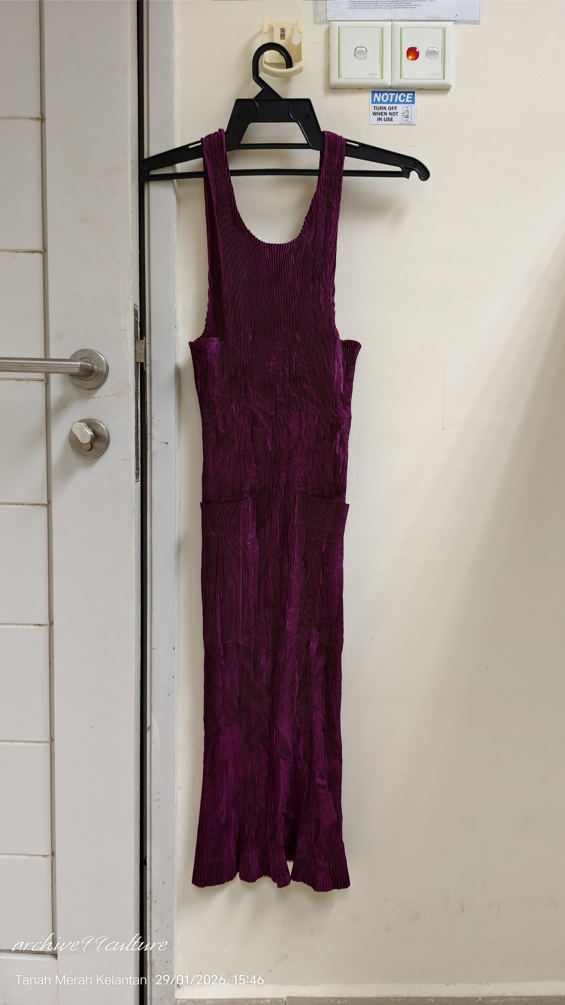 Issey Miyake 90's ISSEY MIYAKE im product Pleats Apron dress one piece Size ONE SIZE - 1 Thumbnail