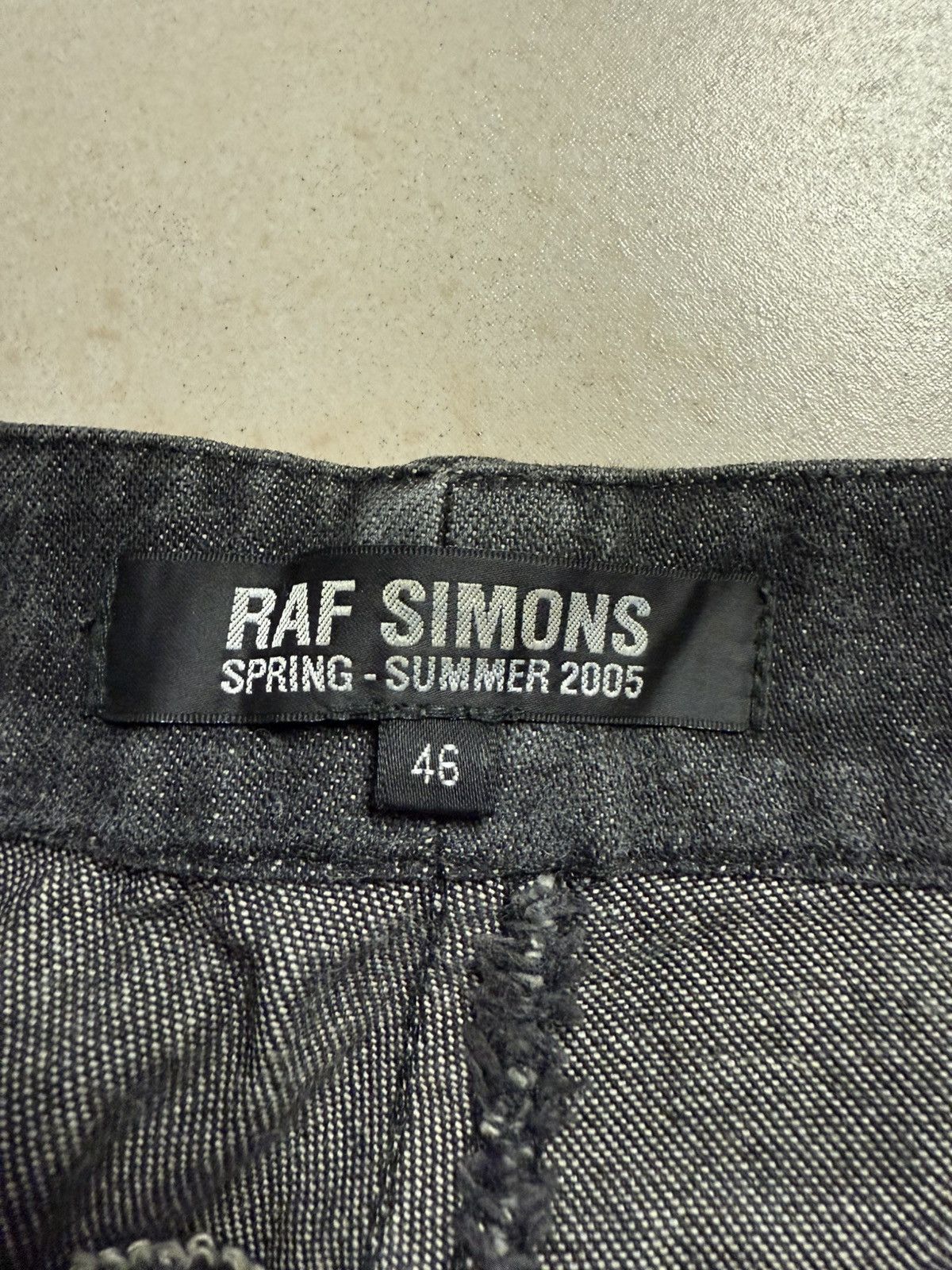 Raf Simons Raf Simons SS05 "History of my World" Denim Size US 28 / EU 44 - 2 Thumbnail