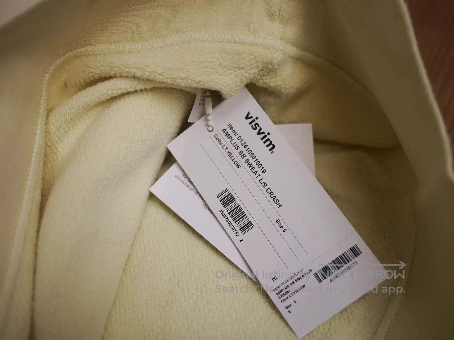 Visvim 24SS VISVIM AMPLUS SB SWEAT CRASH. Size US XXL / EU 58 / 5 - 4 Thumbnail