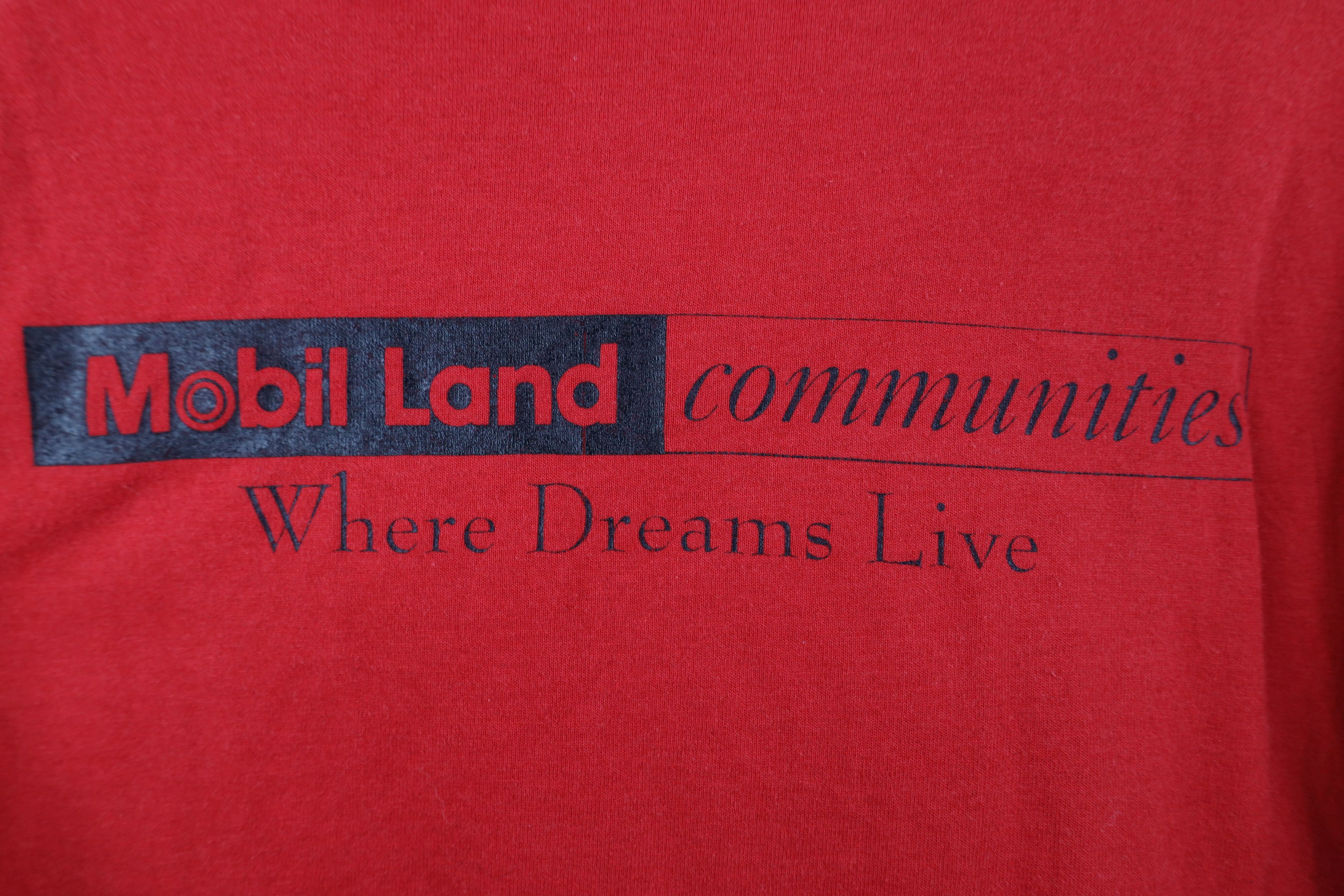 Vintage Vintage 80s 90s Stonebridge Ranch Texas Mobil Gas T-Shirt Size US L / EU 52-54 / 3 - 10 Thumbnail