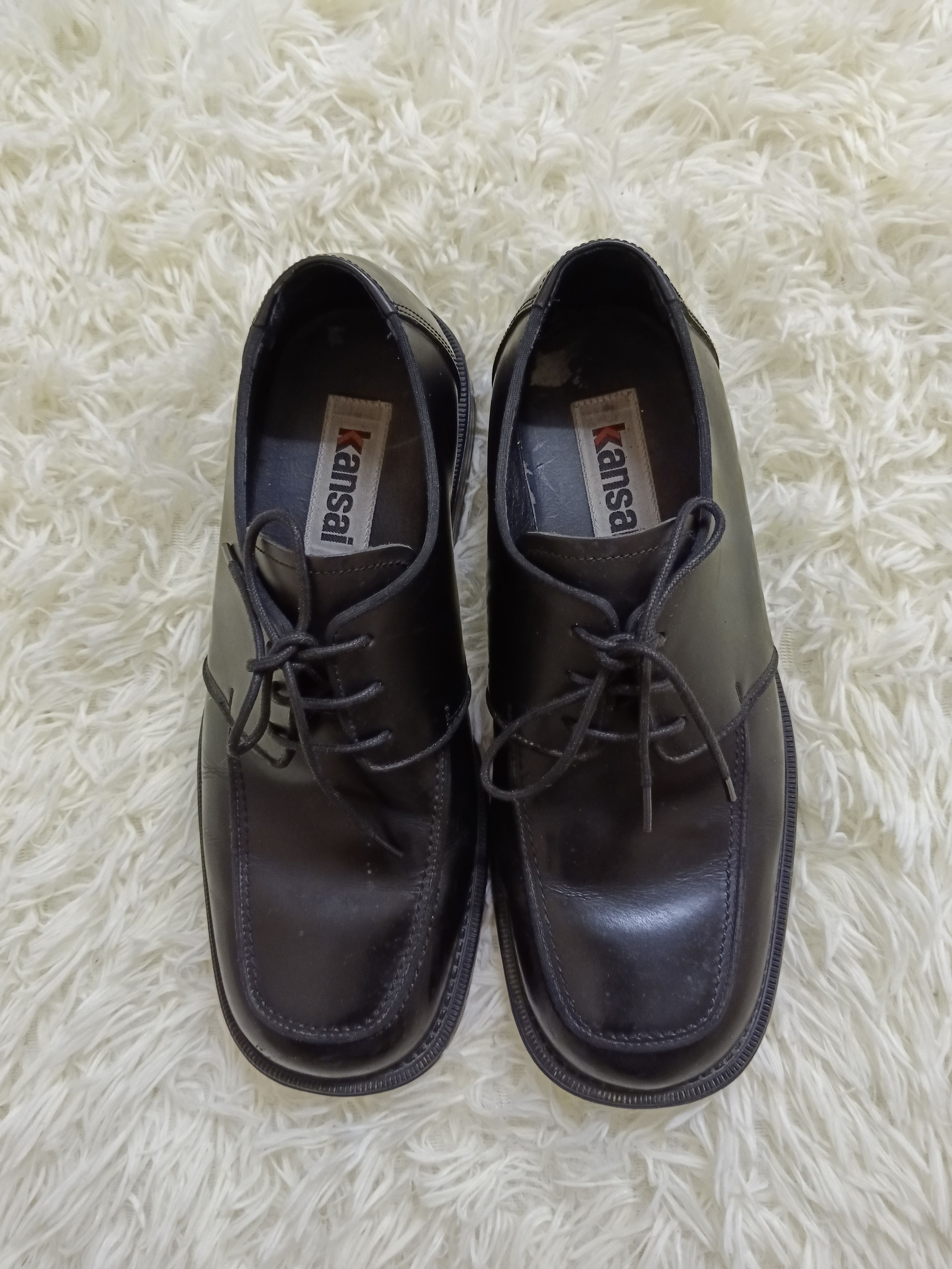 Kansai Yamamoto × Leather KANSAI YAMAMOTO LEATHER CASUAL SHOES(SIZE 24 1/2) Size US 7 / EU 40 - 3 Thumbnail