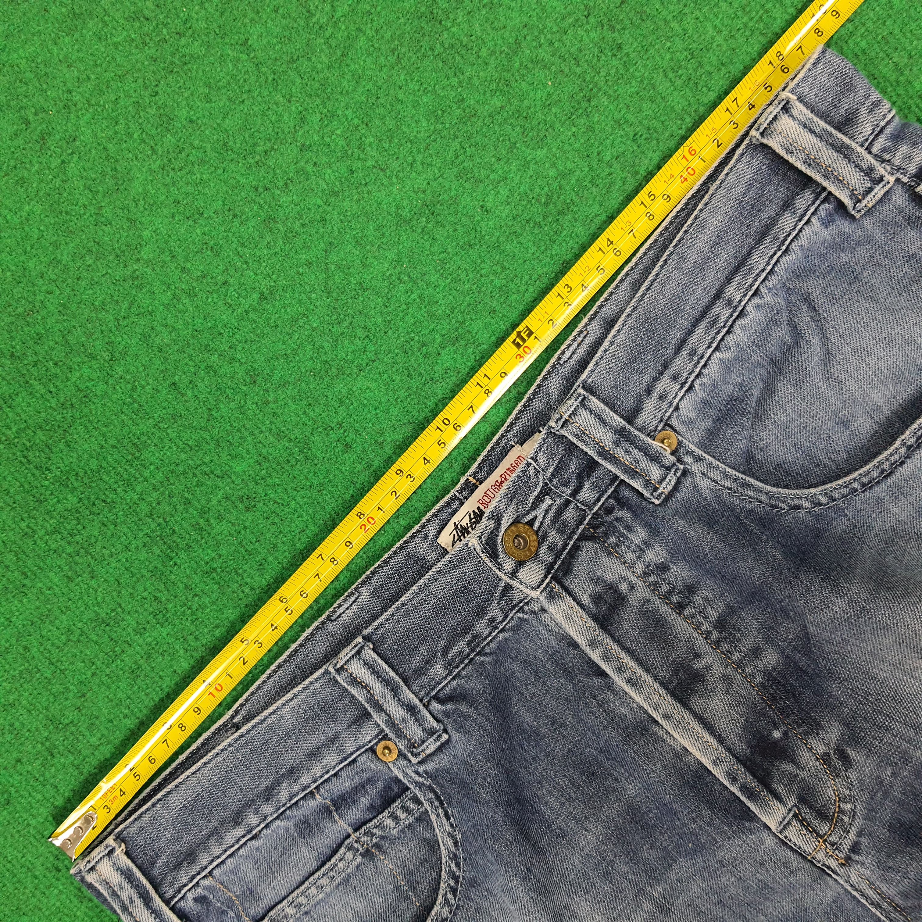Stussy × Vintage Vintage Stussy Streetwear Custom Logo Jeans Size US 36 / EU 52 - 12 Thumbnail