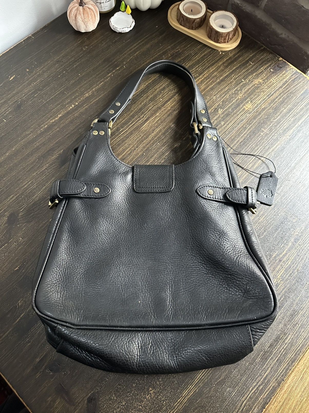 Mulberry Mulberry Annie leather shoulder bag black with tag Size ONE SIZE - 9 Thumbnail