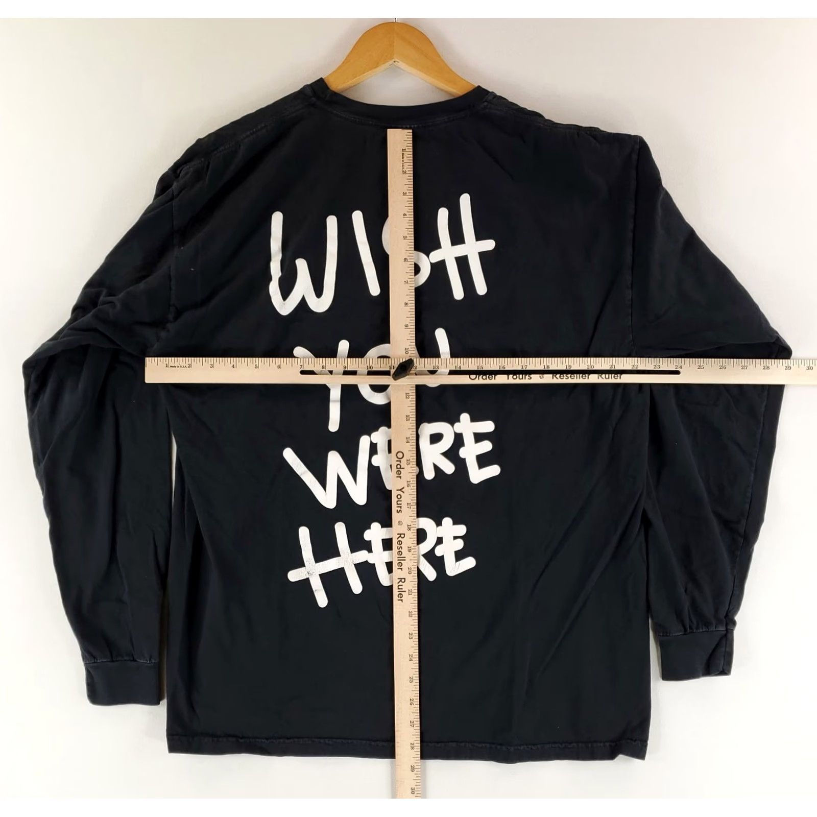 Travis Scott Travis Scott Astroworld Long Sleeve T Shirt Embroidered Black Mens XL Size US XL / EU 56 / 4 - 8 Thumbnail