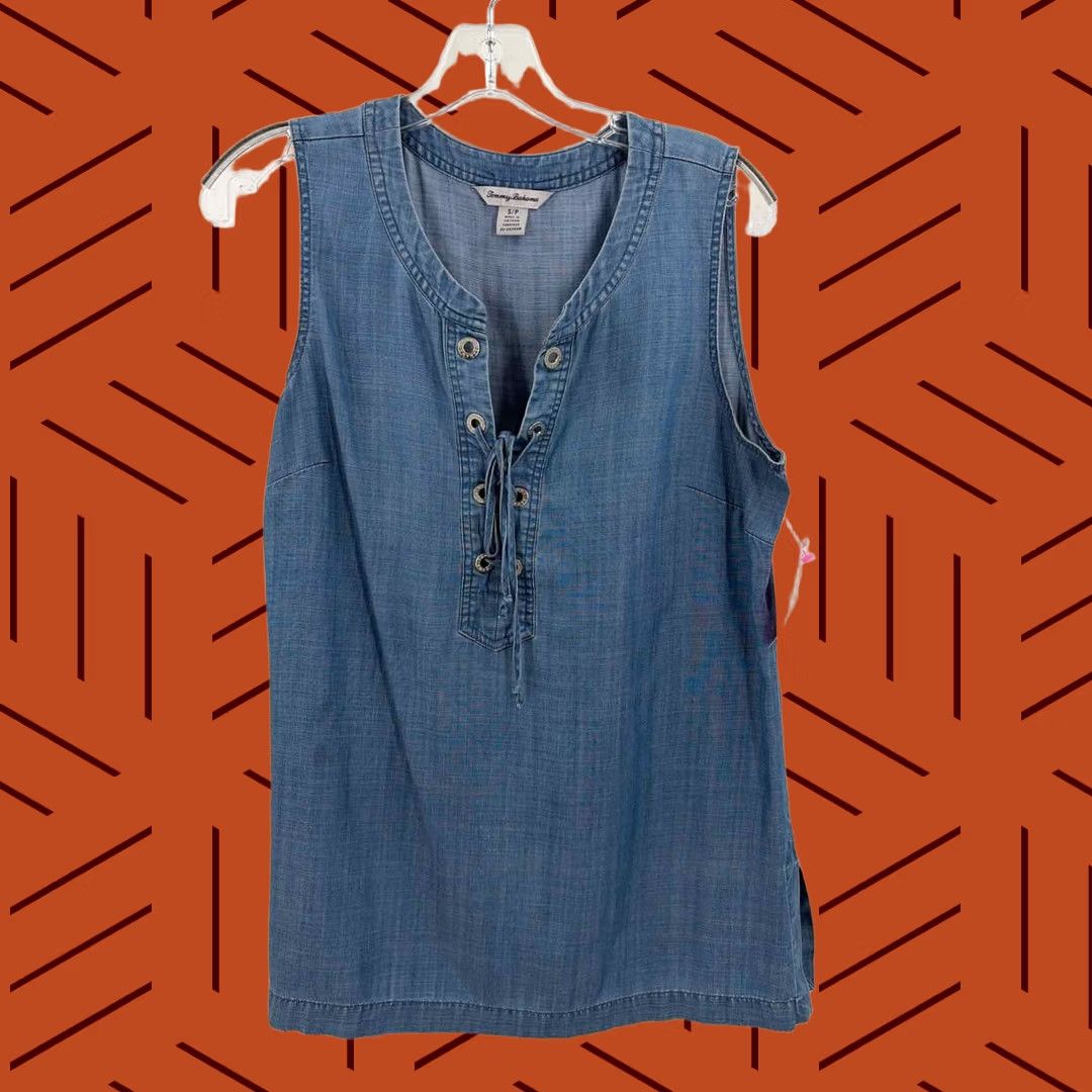 Talbots Talbots Tank Top Size Small Blue Pre-Owned Size S / US 4 / IT 40 - 1 Thumbnail