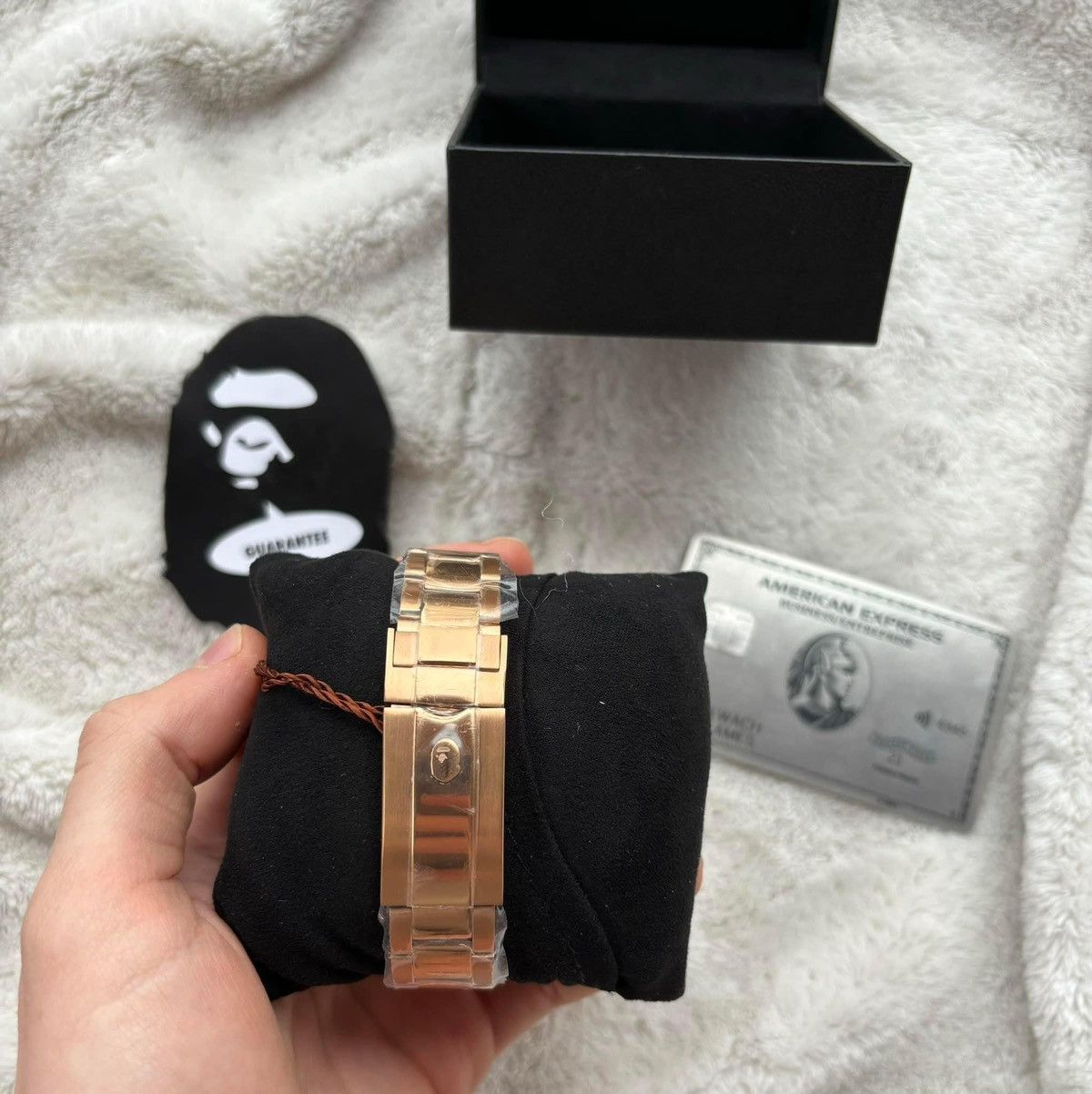 Bape Bape ‘Type 2’ Bapex Gold / Black Watch Size ONE SIZE - 3 Thumbnail