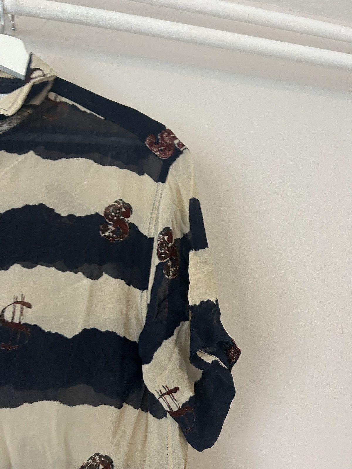 Iceberg Dollar Striped Short-Sleeve Shirt Size US M / EU 48-50 / 2 - 3 Thumbnail
