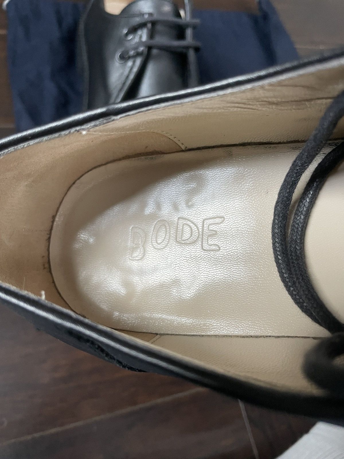 Bode Bode University Shoe Italian Leather Paraboot Moc Toe Derby Size US 8 / EU 41 - 5 Thumbnail