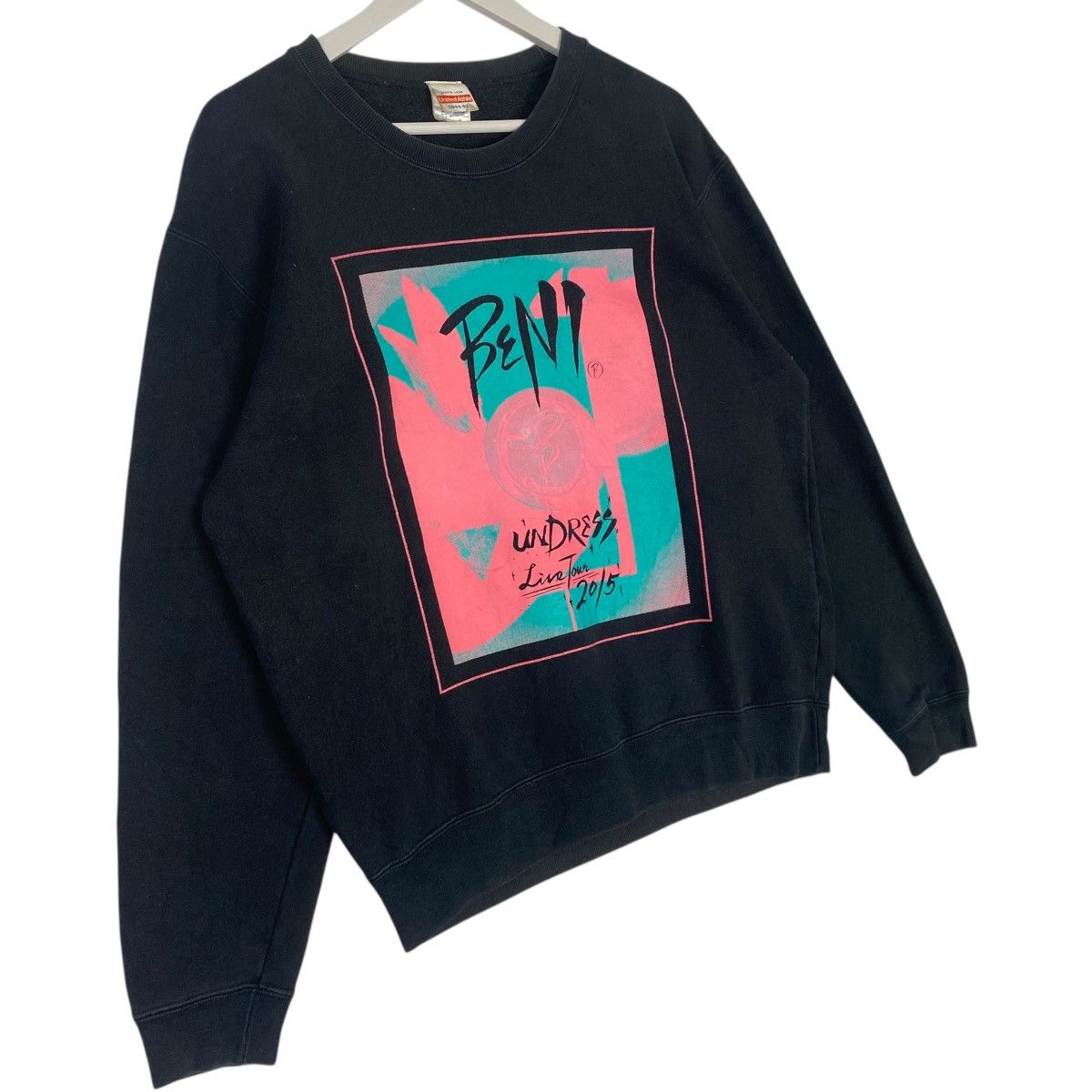 Other Vintage United Athletic Sweatshirt Big Printed Black Size US L / EU 52-54 / 3 - 3 Thumbnail