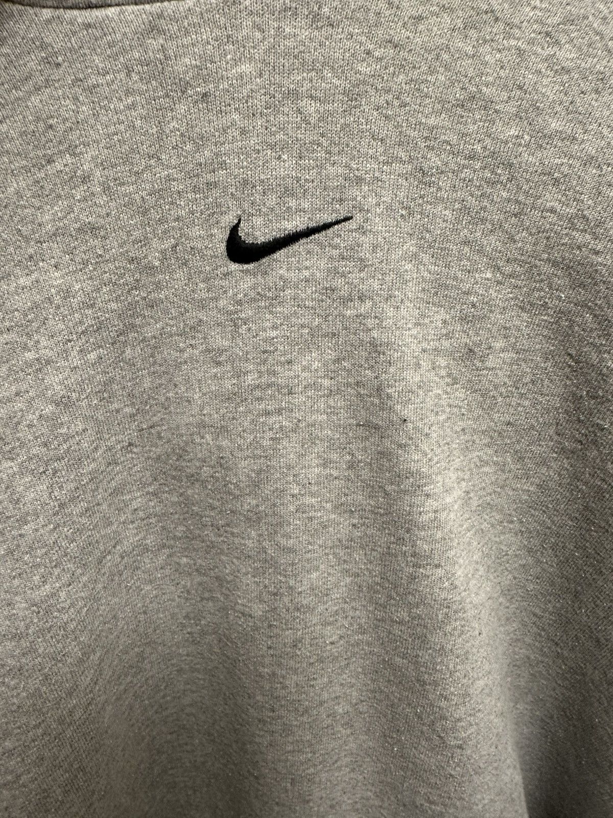 Nike × Vintage Vintage 90's Distress Nike Center Swoosh USA Hoodie Size US XXL / EU 58 / 5 - 4 Thumbnail