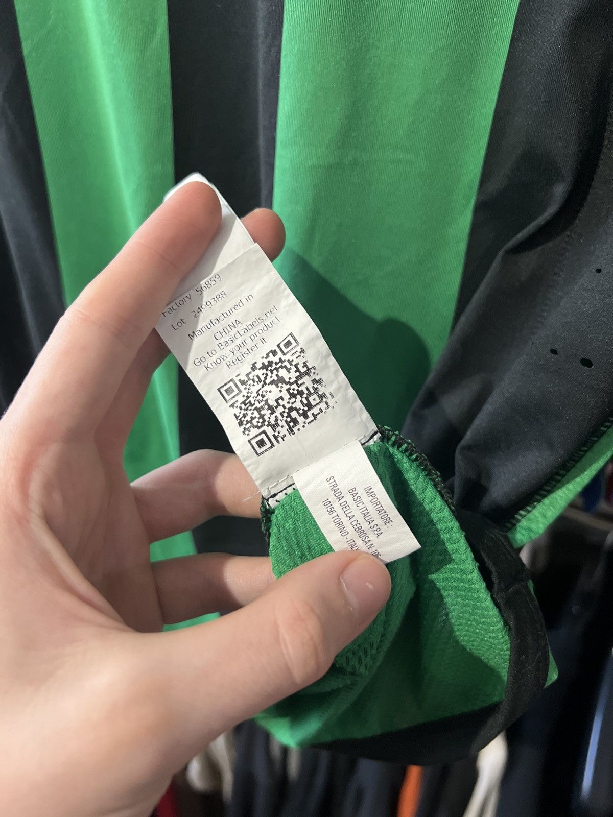 Kappa × Vintage 2015/2016 KAPPA FC SASSUOLO #25 BERARDI HOME FOOTBALL SHITT Size US M / EU 48-50 / 2 - 16 Thumbnail