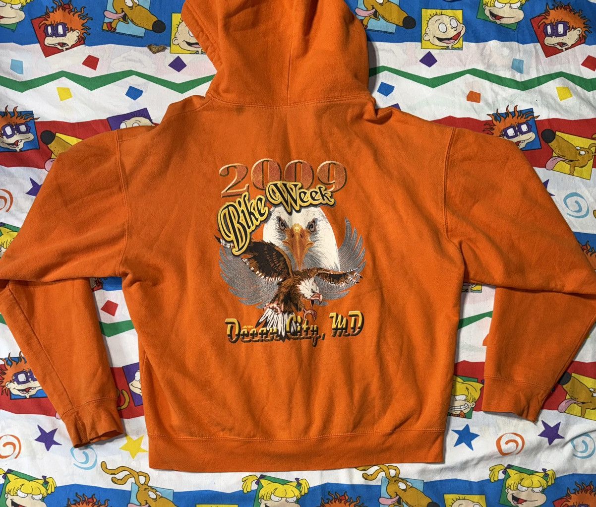 Other Y2K OCMD Bike Week 2009 Graphic Zip Up Light Jacket Size US XXL / EU 58 / 5 - 3 Thumbnail