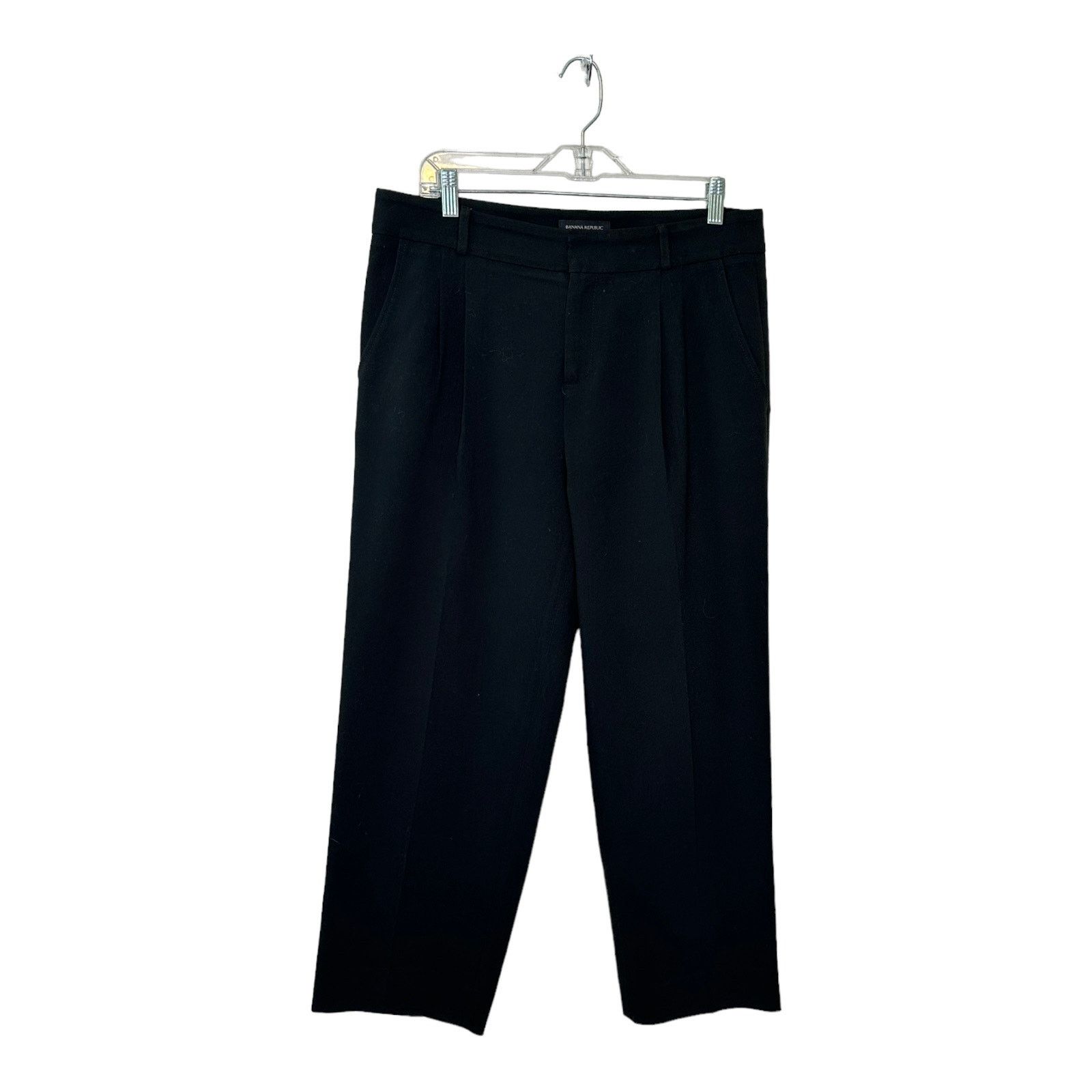 Banana Republic Banana Republic black pleated dressy pants size 8 Size 30" / US 8 / IT 44 - 7 Thumbnail