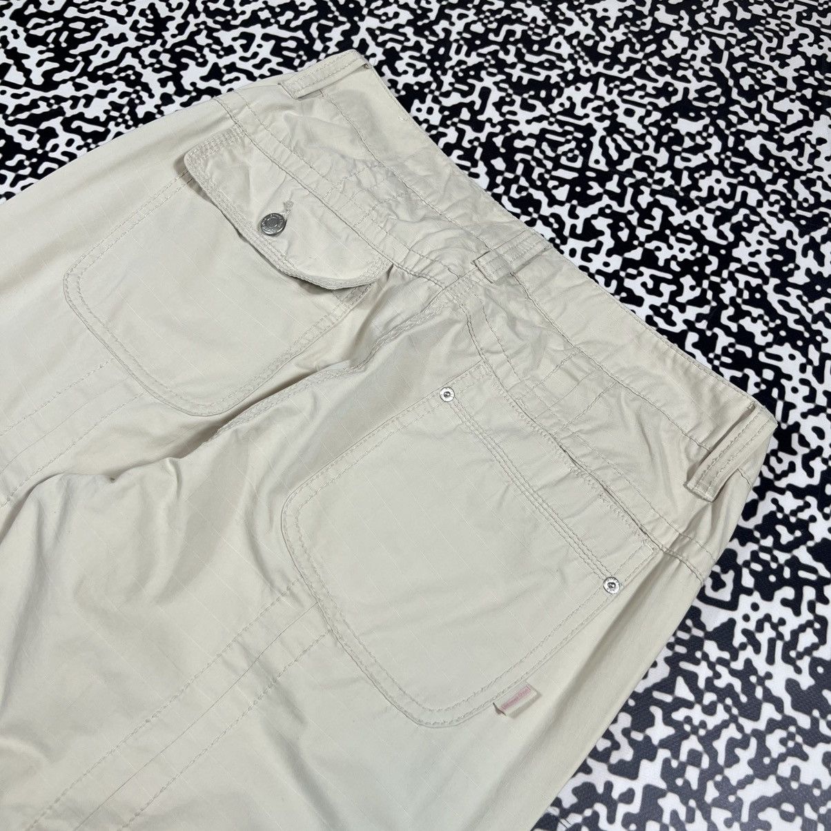 Japanese Brand Vintage Y2K Japanese Parachute Cargo Pants 90s Retro Style Size 28" / US 6 / IT 42 - 8 Thumbnail