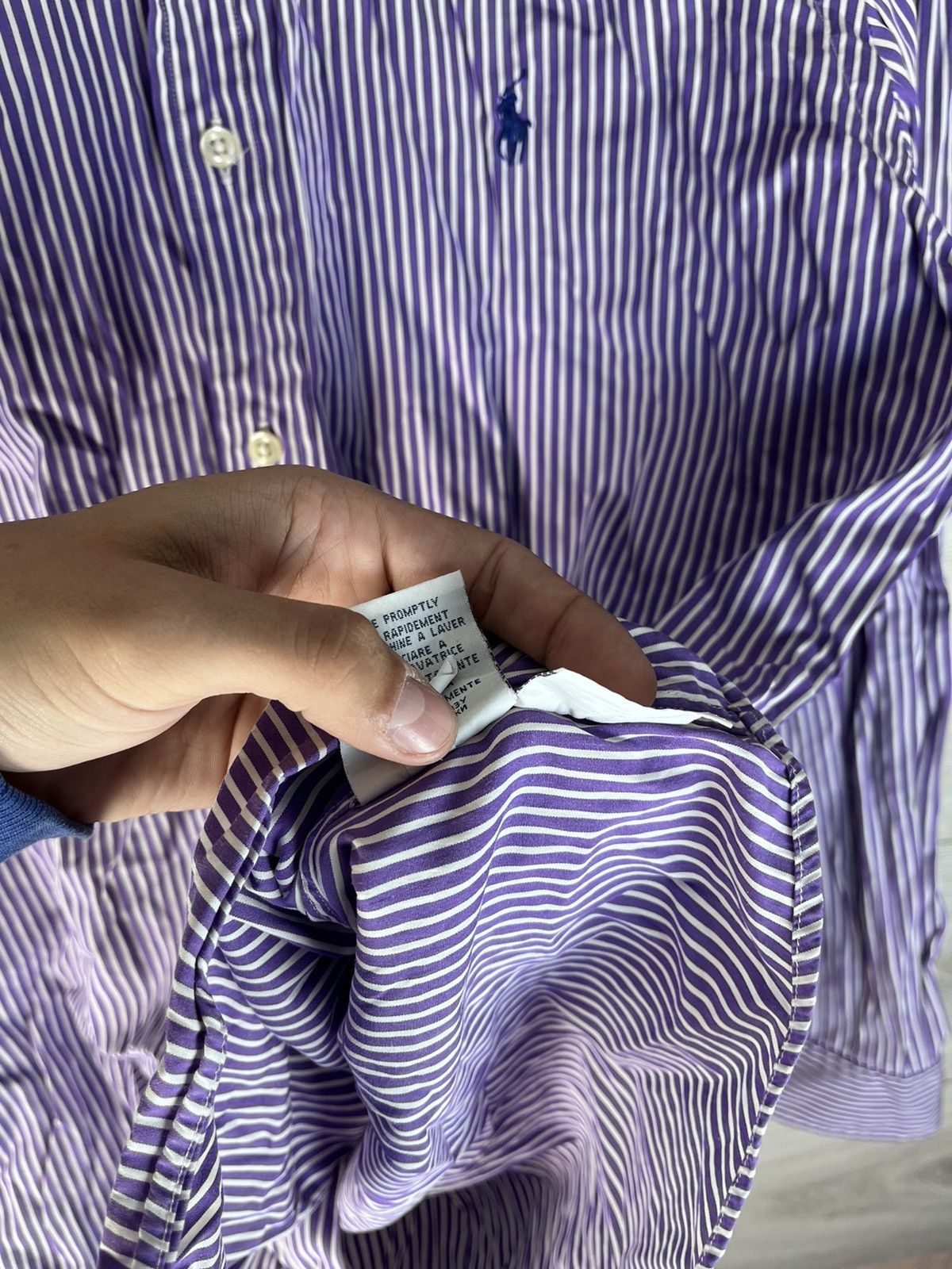 Vintage Vintage men’s Button-down shirt Polo Ralph Lauren size 40 Size US L / EU 52-54 / 3 - 7 Thumbnail