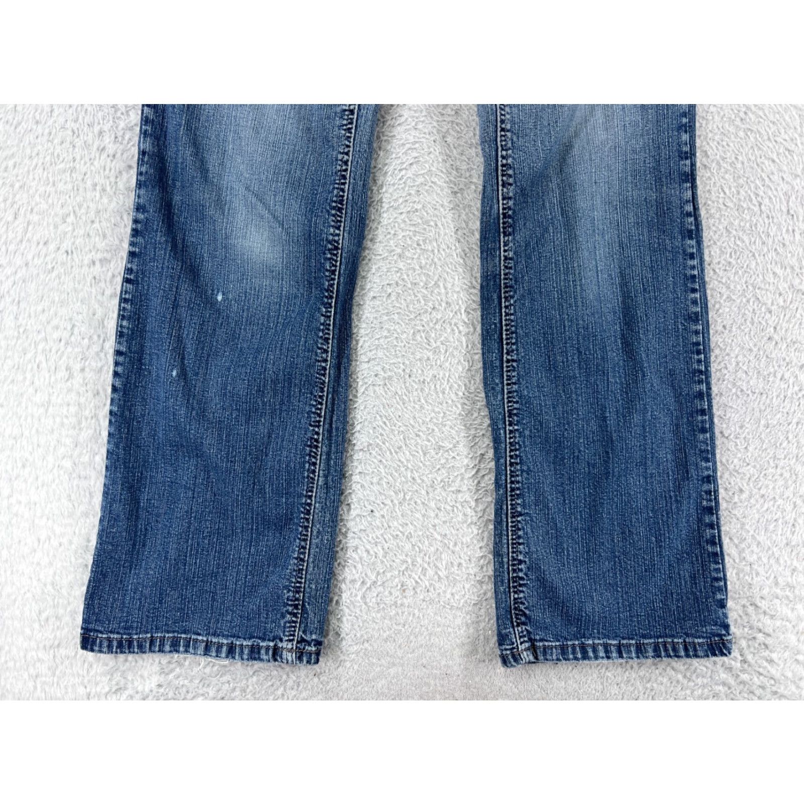 Vintage Sonoma Jeans Women 10 Blue Denim Bootcut Medium Wash Cotton Blend Stretch Shirt? Size 32" / US 10 / IT 46 - 5 Thumbnail