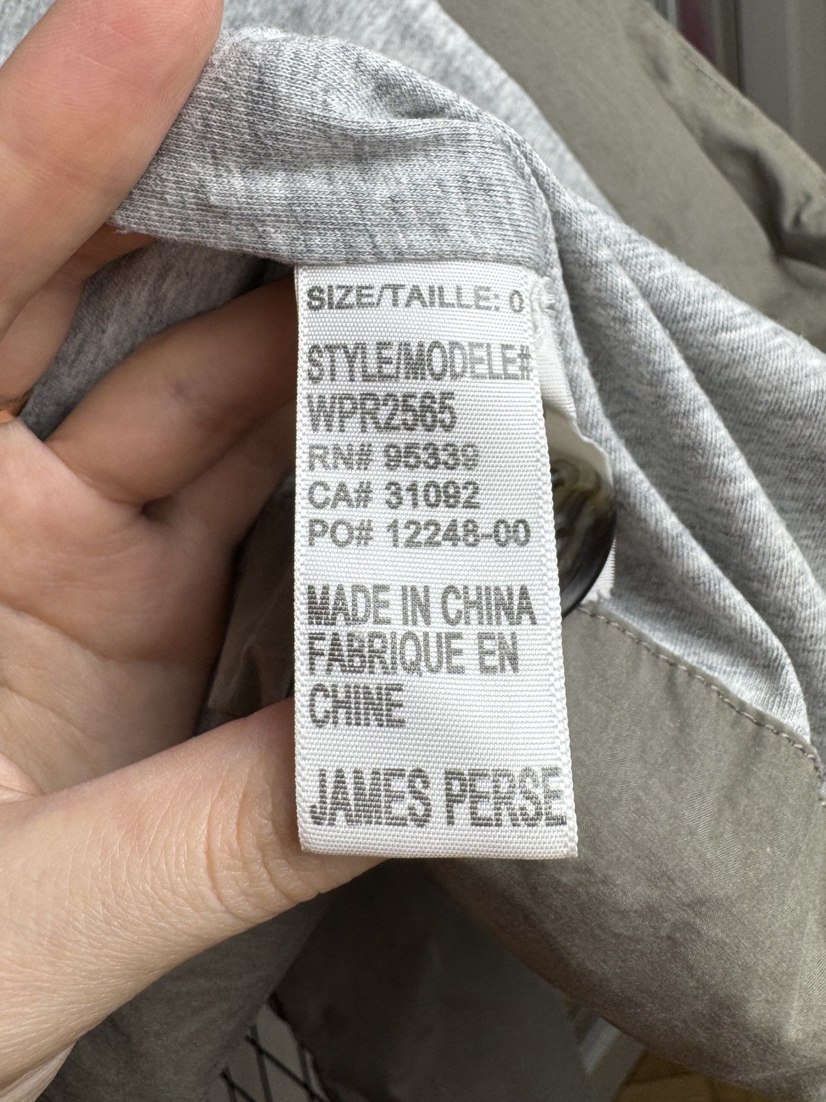 James Perse Yosemite James Perse Performance Grey Puffer Jacket size 0 Size XS / US 0-2 / IT 36-38 - 11 Thumbnail