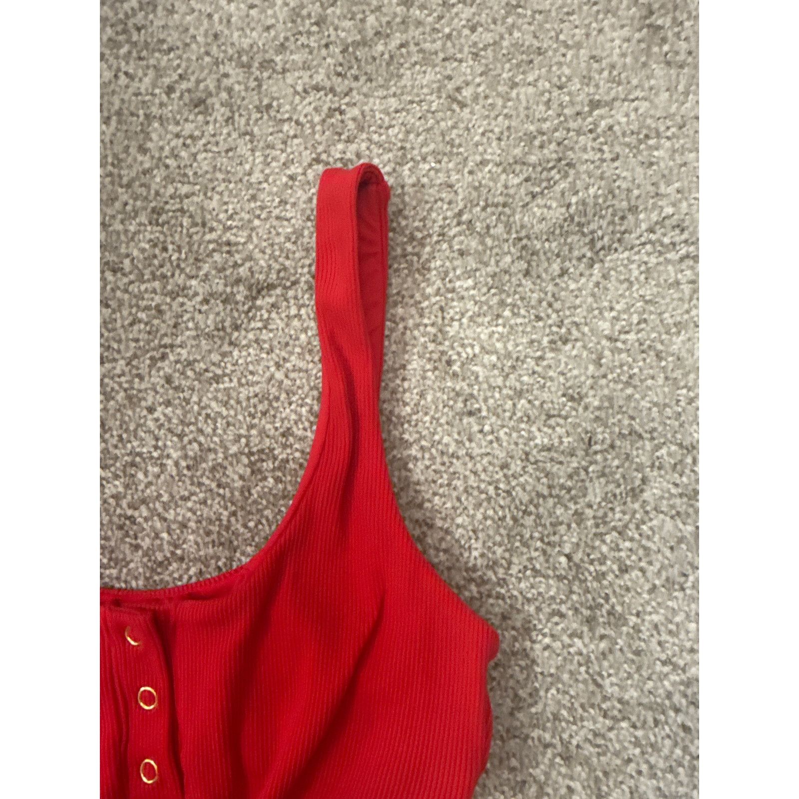 REVOLVE Beach Bunny Red Tide Knot Snap Buttons Bralette Bikini Top,S Size S / US 4 / IT 40 - 7 Thumbnail