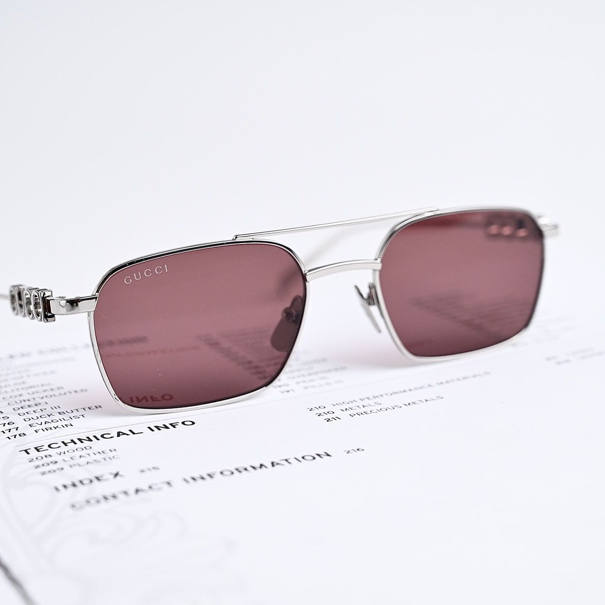 Gucci GUCCI GG1804S SUNGLASSES Size ONE SIZE - 9 Thumbnail