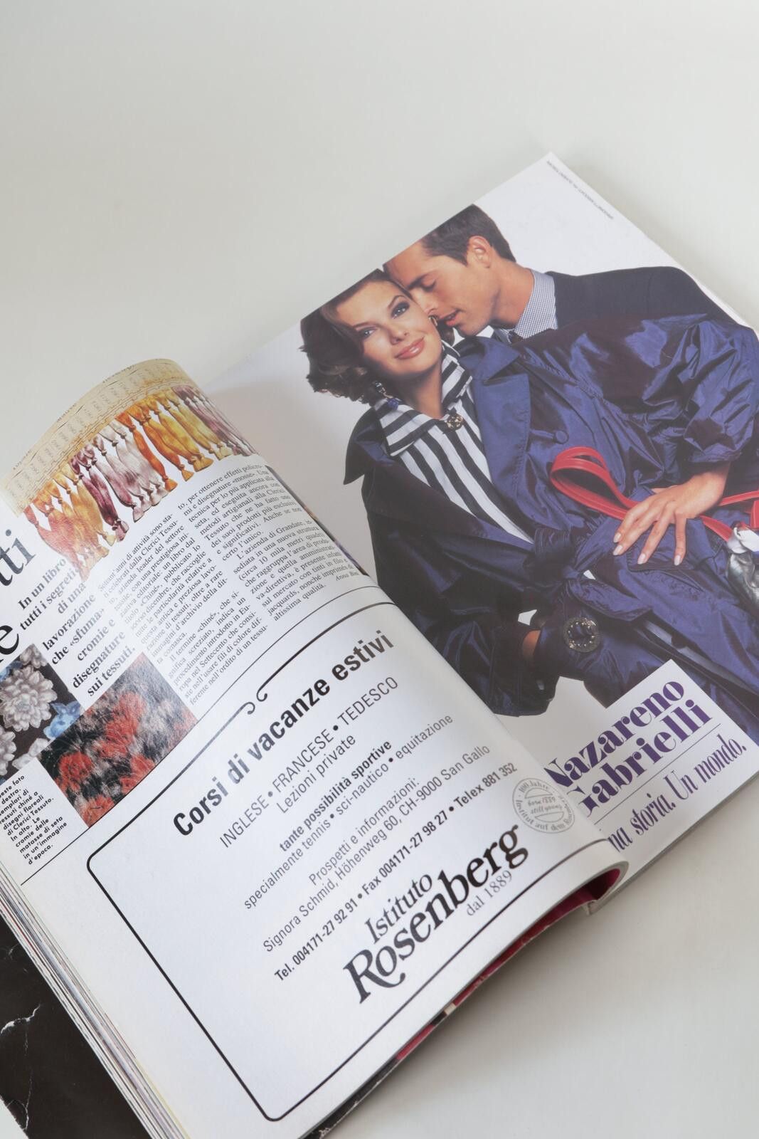 Other 92' Vogue Italia Magali Amadei Pret A Porter Magazine Size ONE SIZE - 5 Thumbnail