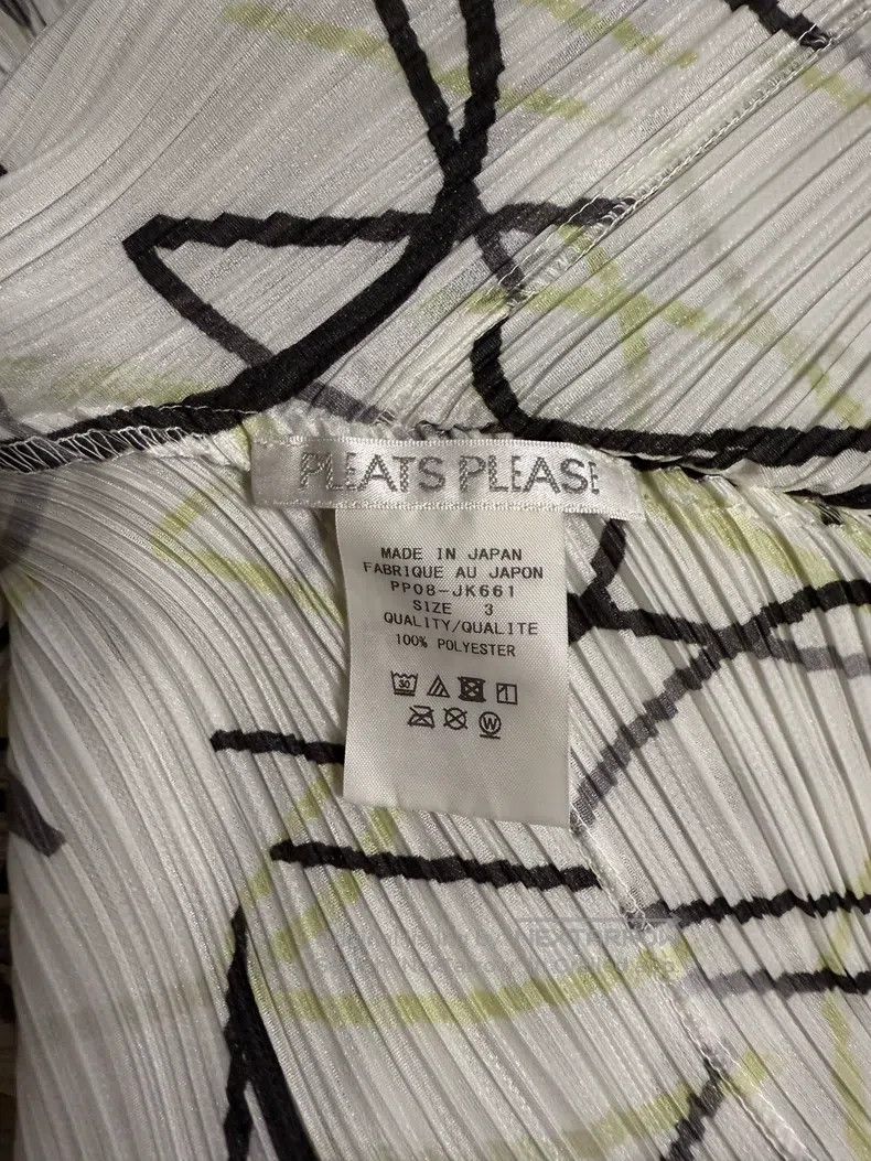 Issey Miyake Issey Miyake White Musical Note Graffiti Dress Size L / US 10 / IT 46 - 2 Thumbnail