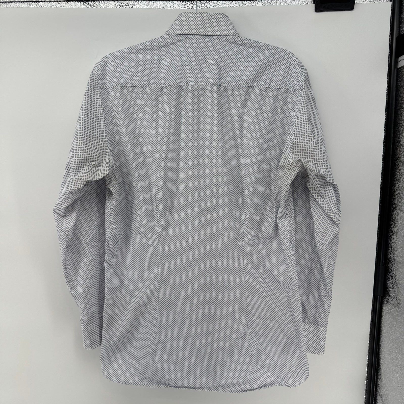 Ted Baker Men’s Ted Baker Endurance Dress Shirt 15.5 32/33 Blue Micro Size US M / EU 48-50 / 2 - 4 Thumbnail