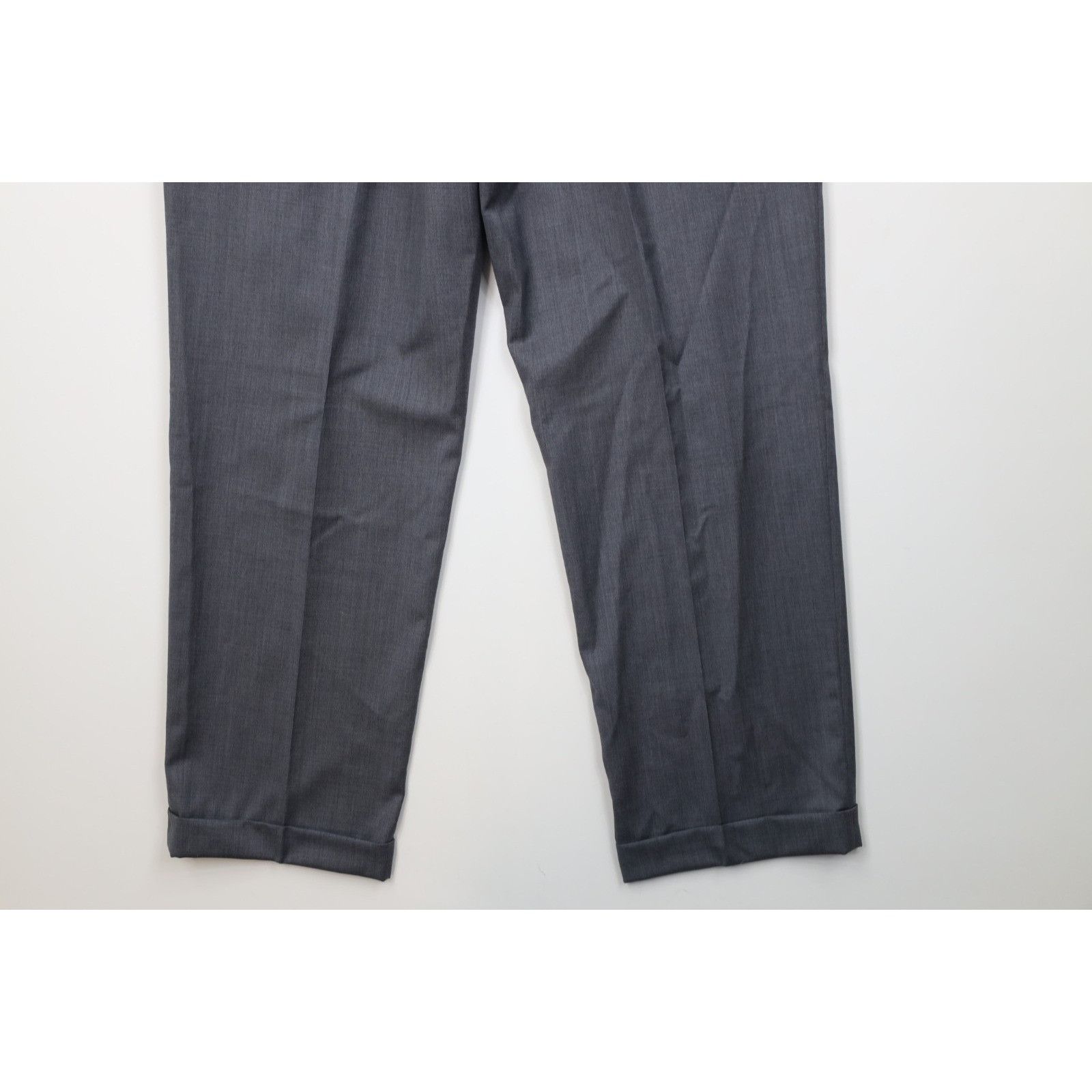 Jos. A. Bank Jos A Bank 2 Piece Wool Suit Wedding Gray Size 44R - 17 Thumbnail