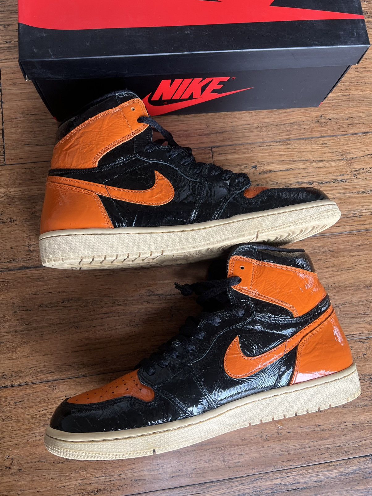 Jordan Brand × Nike Jordan 1 High Shattered Backboard 3.0 Size US 12 / EU 45 - 3 Thumbnail
