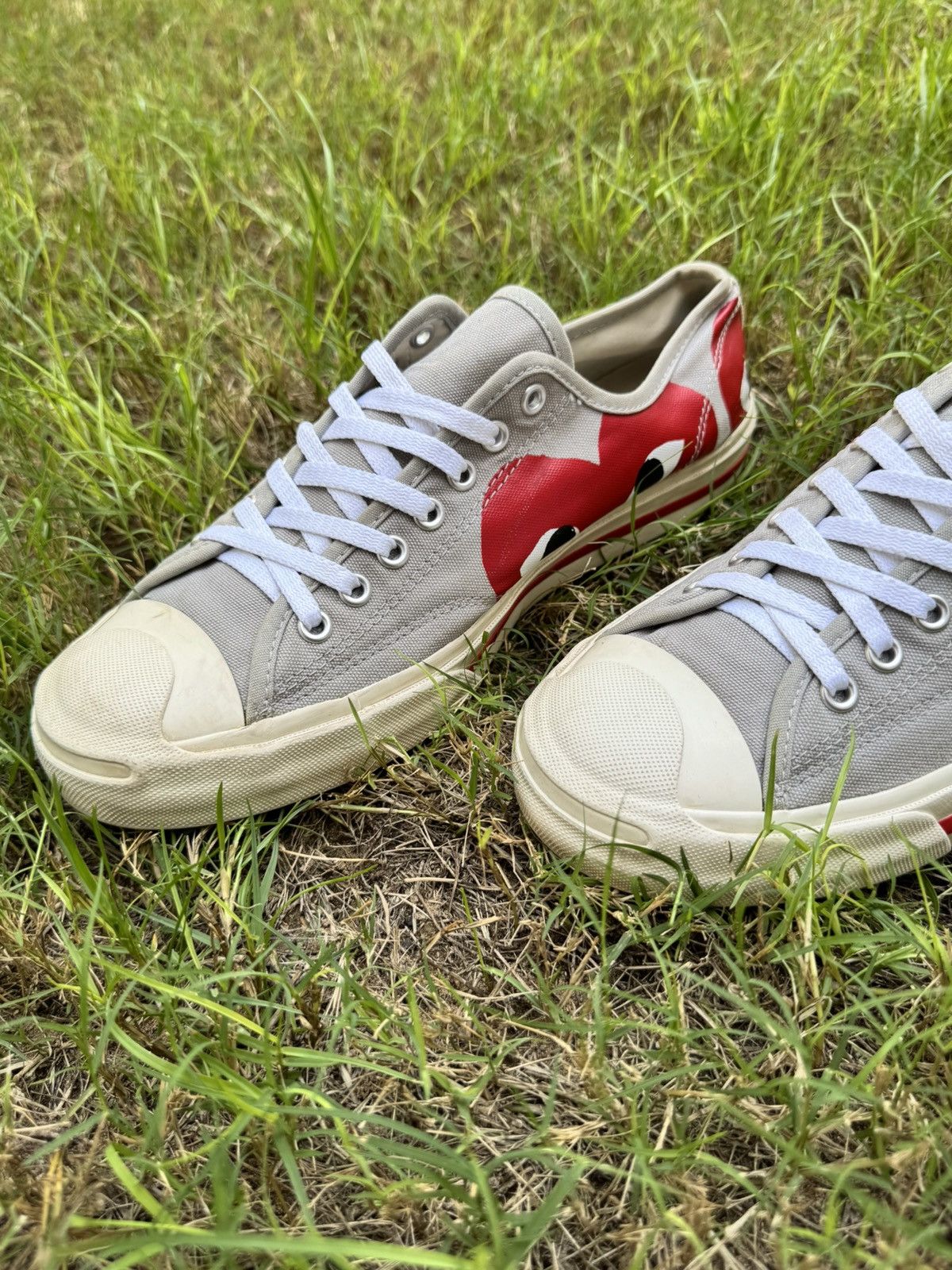 Converse Converse Like Boys PLAY x Jack Purcell Drizzle Red Size US 9 / EU 42 - 4 Thumbnail