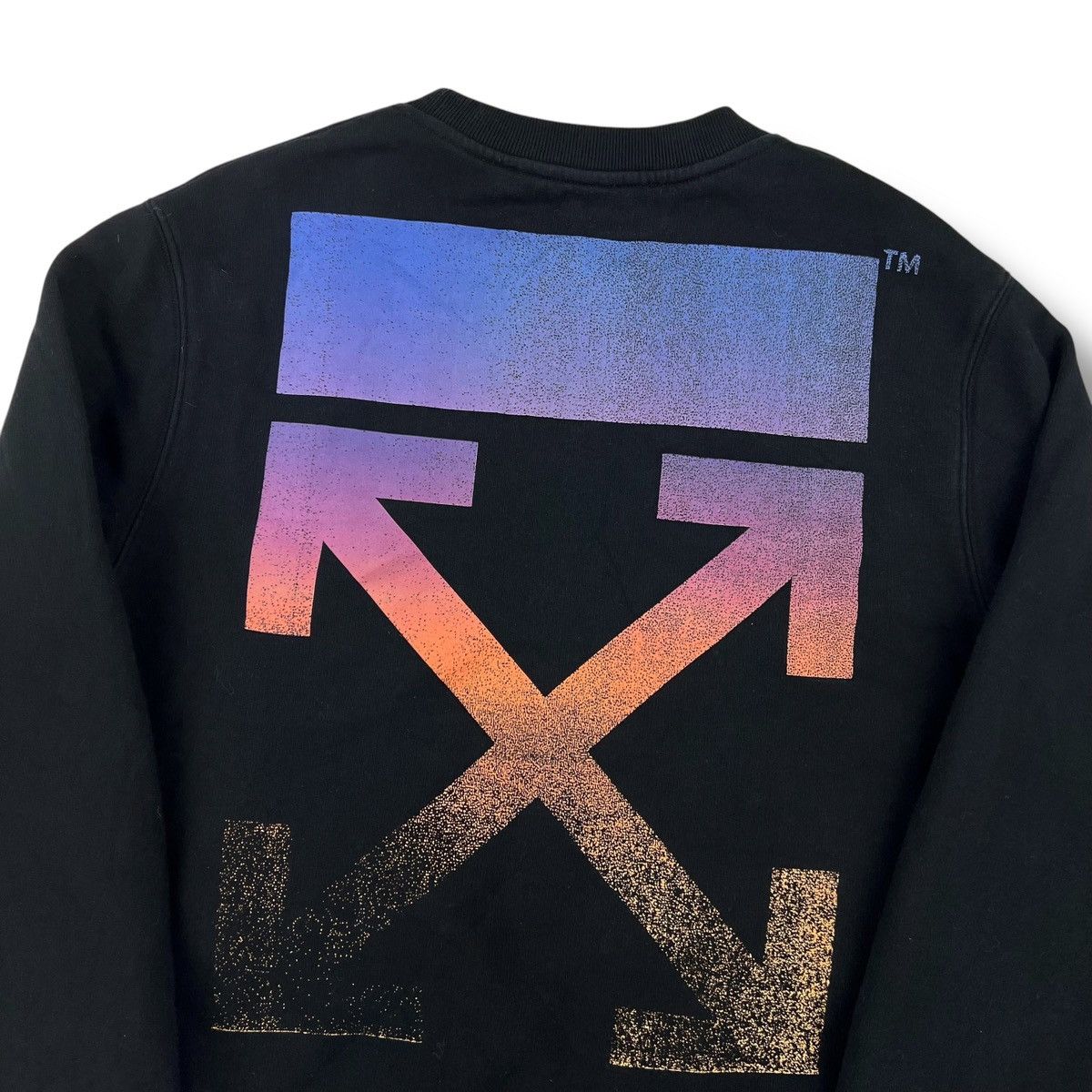 Off-White Off-White Degrade Arrows Black Sweatshirt Size US M / EU 48-50 / 2 - 1 Thumbnail