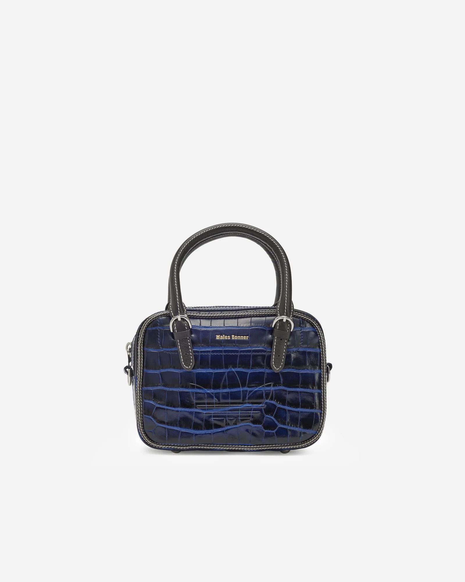 Adidas × Wales Bonner o1mle0725 Size: OS / Unisex Croc Small Bag in Navy Blue Size ONE SIZE - 1 Thumbnail