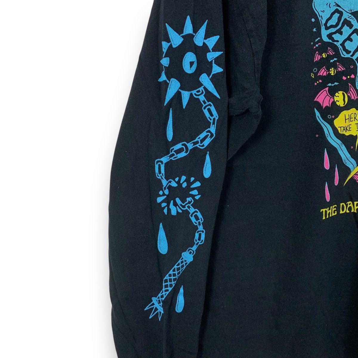 Other PSYCHEDELIC DUNGEON Graphic Long Sleeve Tee Shirt Top Size US XL / EU 56 / 4 - 4 Thumbnail
