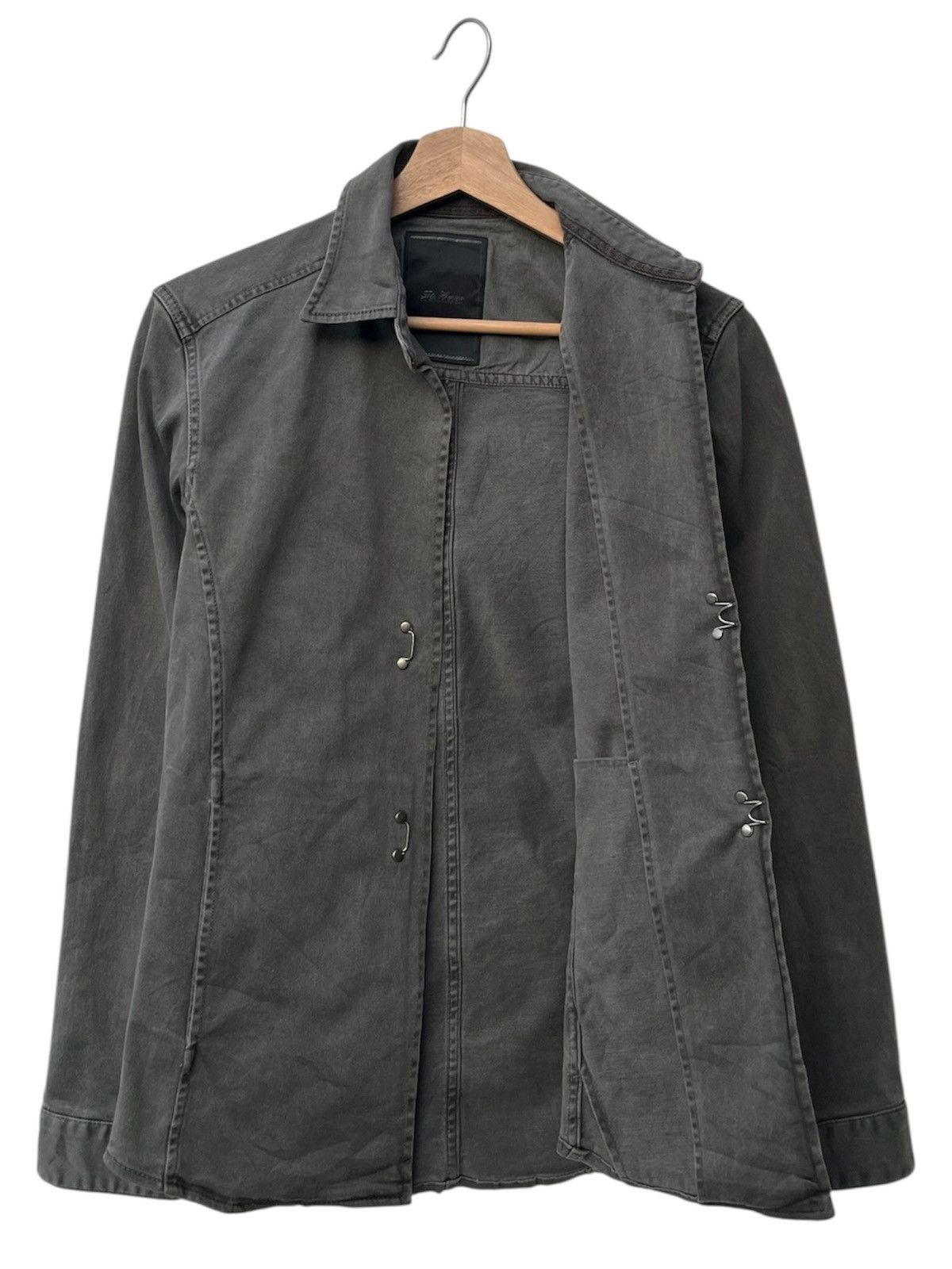Tete Homme Tete Homme Hook & Bar Buttons Jacket Fit XXS/XS Size US XXS / EU 40 - 2 Thumbnail