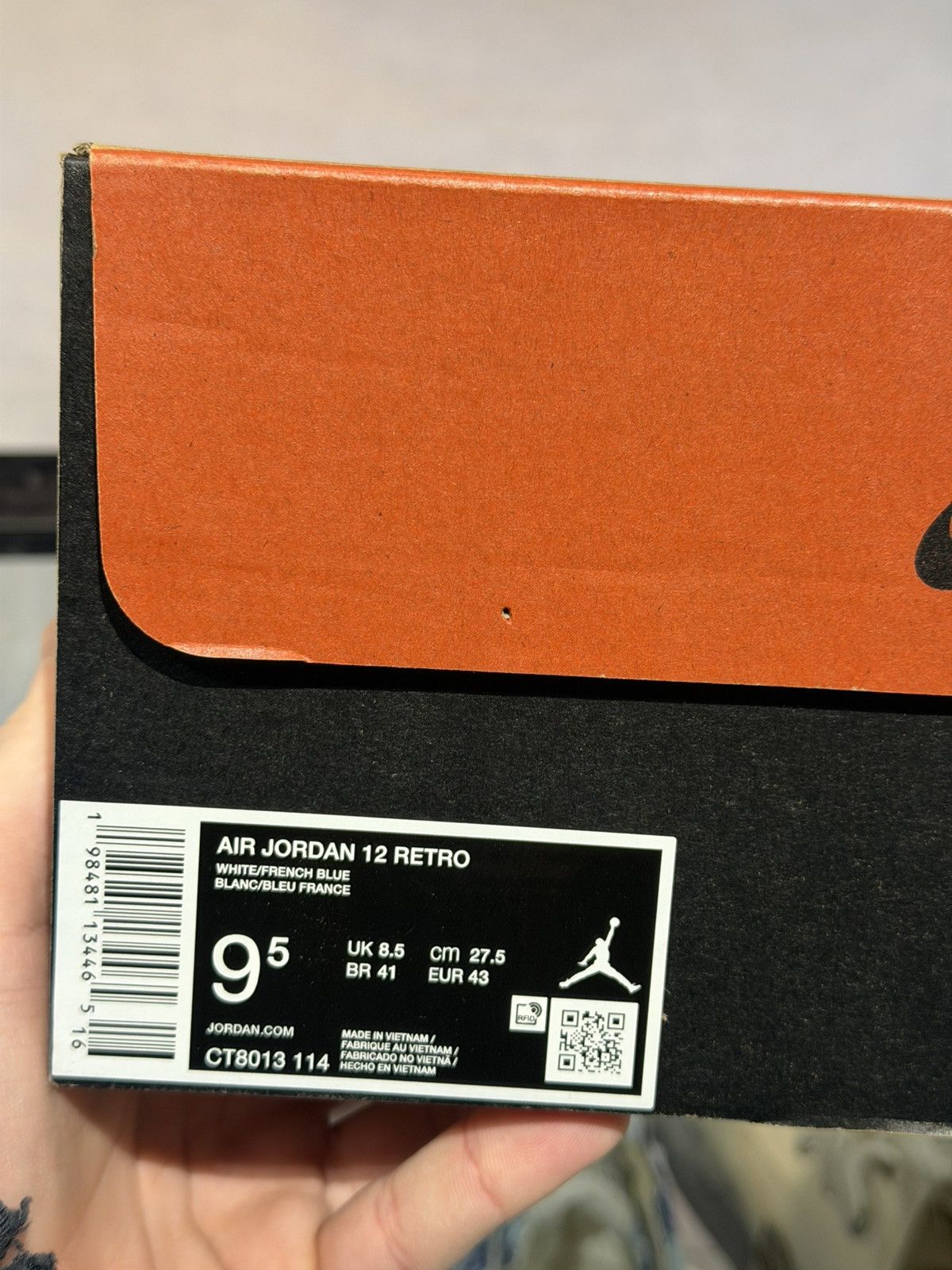 Jordan Brand Size 9.5 - Jordan 12 Retro French Blue (2025) Size US 9.5 / EU 42-43 - 11 Thumbnail