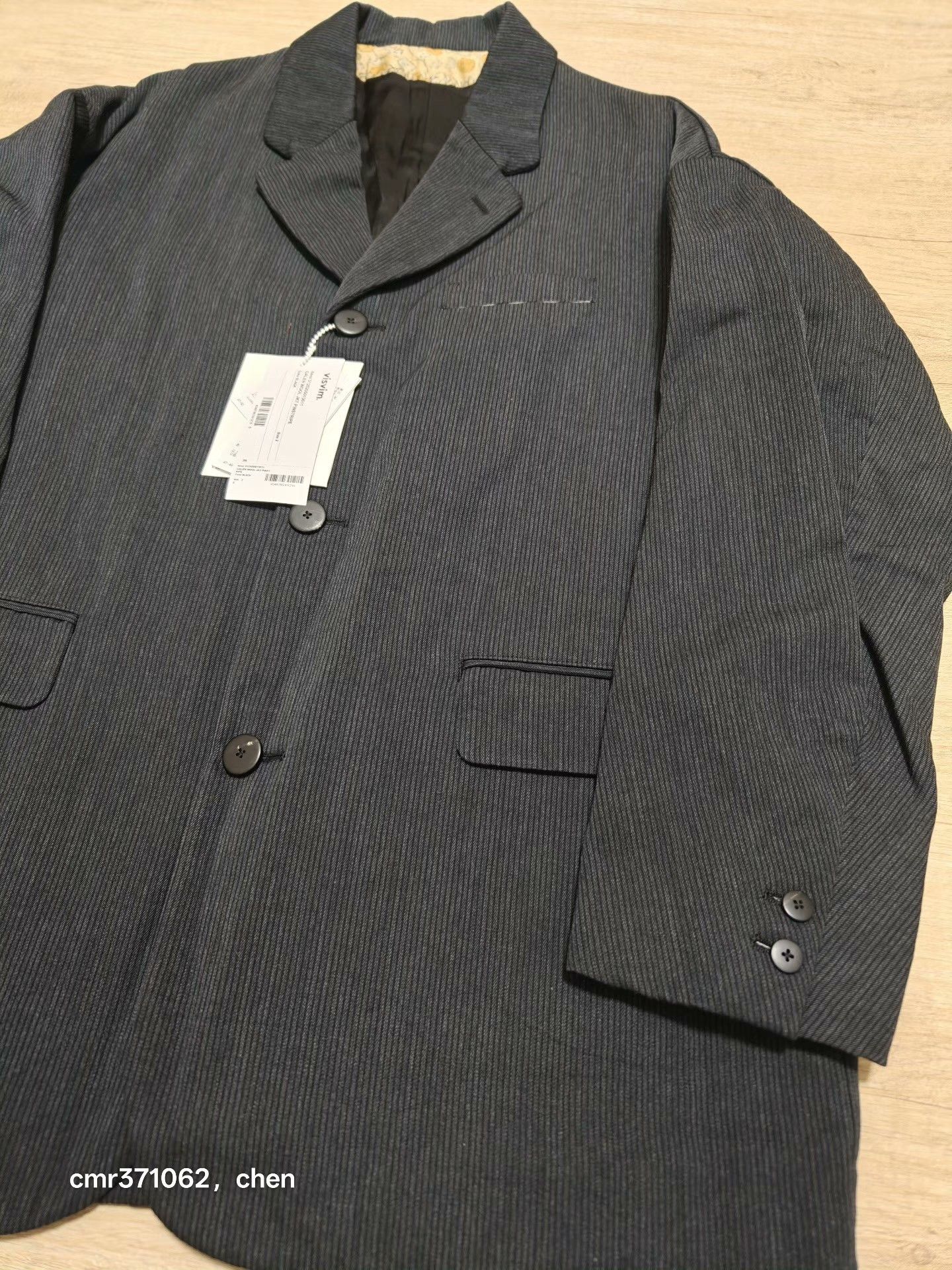 Visvim VISVIM 25AW GALEN WOOL PINSTRIPE JKT Size US M / EU 48-50 / 2 - 3 Thumbnail
