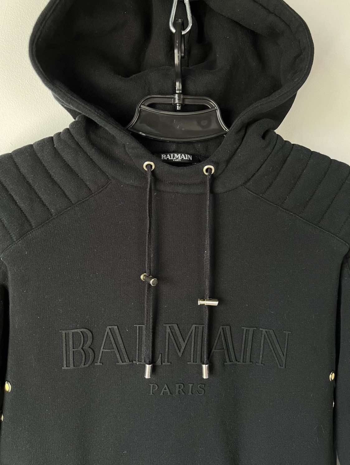 Balmain Balmain Paris Zipper Biker Hoodie Size US M / EU 48-50 / 2 - 3 Thumbnail