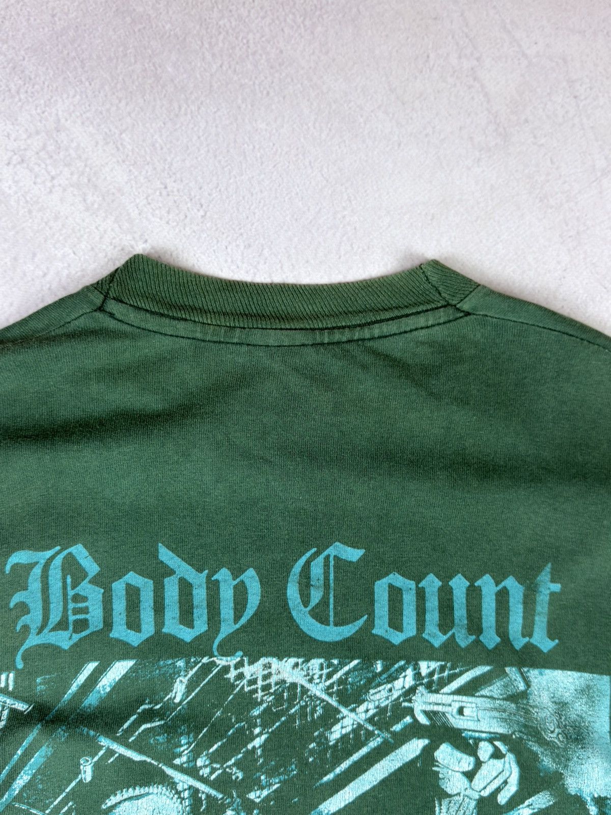 Vintage Vintage 1993 Body Count Cop Killer Tour Long Sleeve t-shirt Size US XL / EU 56 / 4 - 14 Thumbnail