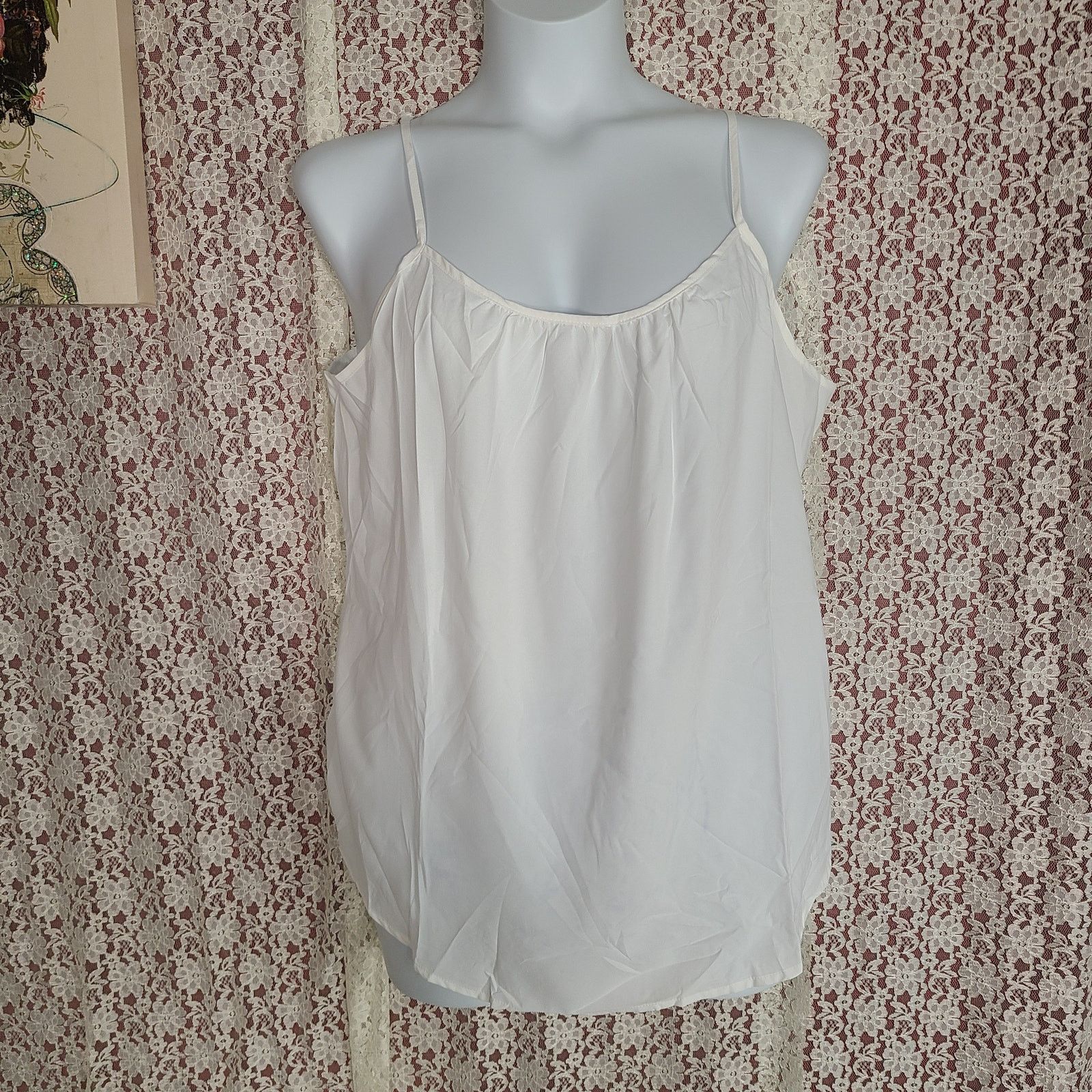 Faded Glory NWT Faded Glory white tank top size xl Size XL / US 12-14 / IT 48-50 - 1 Thumbnail