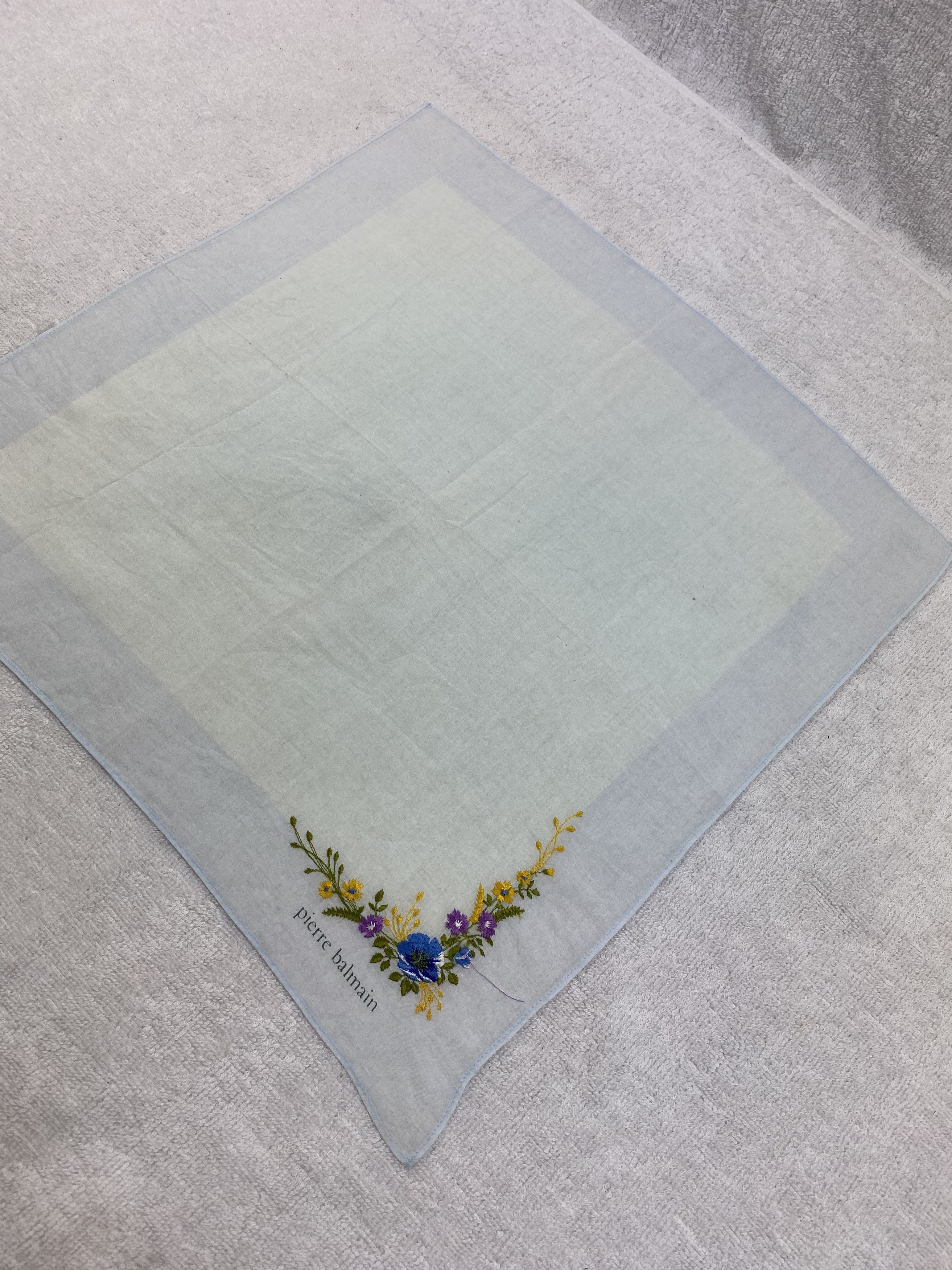 Pierre Balmain × Vintage Pierre Balmain Handkerchief / Bandana / Neckerchief Size ONE SIZE - 4 Thumbnail
