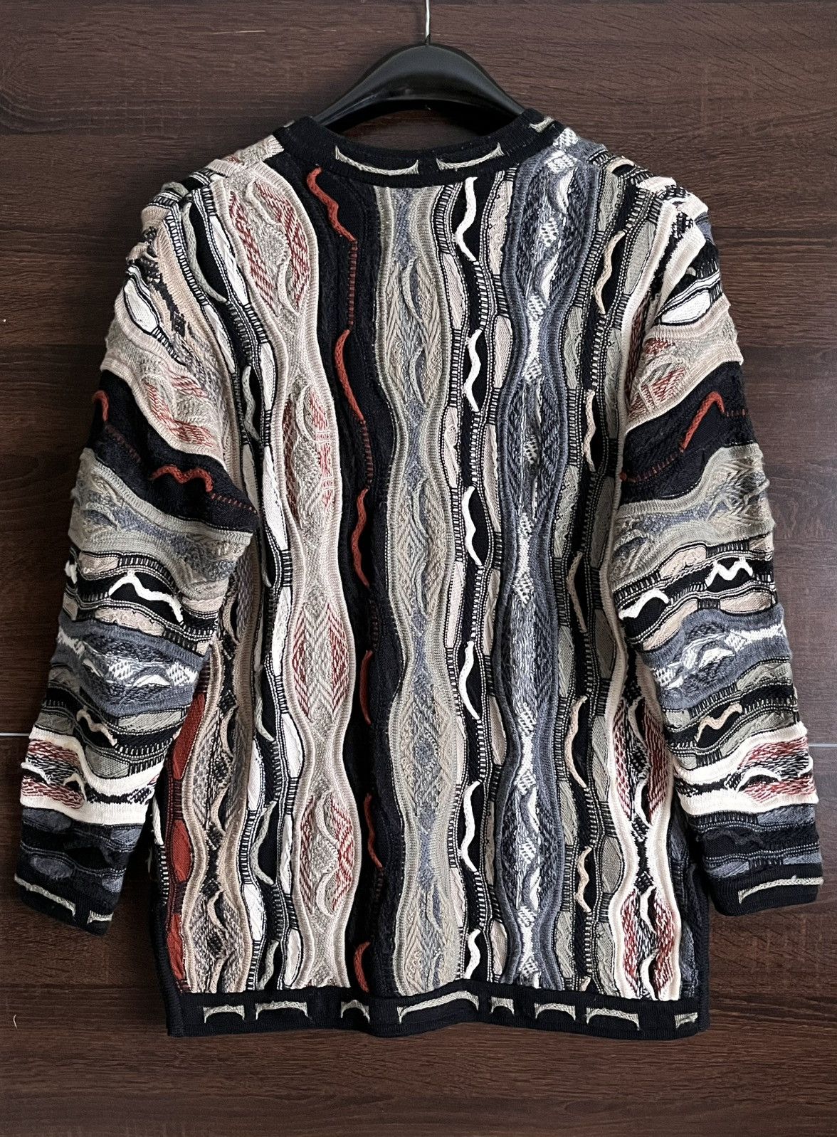 Coogi × Vintage AklandaAustralia vintage cardigan avant garde merino sweater Size S / US 4 / IT 40 - 10 Thumbnail
