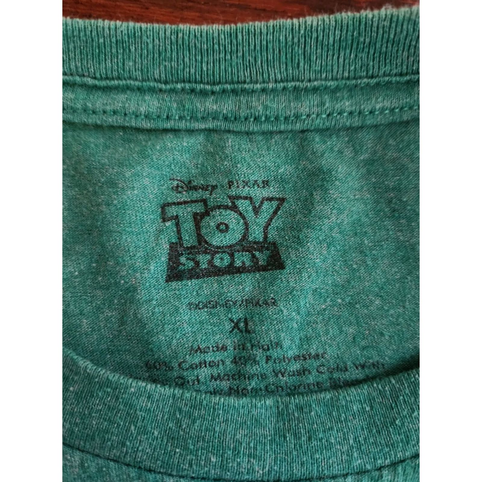 Disney Disney Pixar Toy Story Buzz Lightyear Space Ranger Academy T Shirt XL Adult Green Graphic Tee Mens Size US XL / EU 56 / 4 - 2 Thumbnail