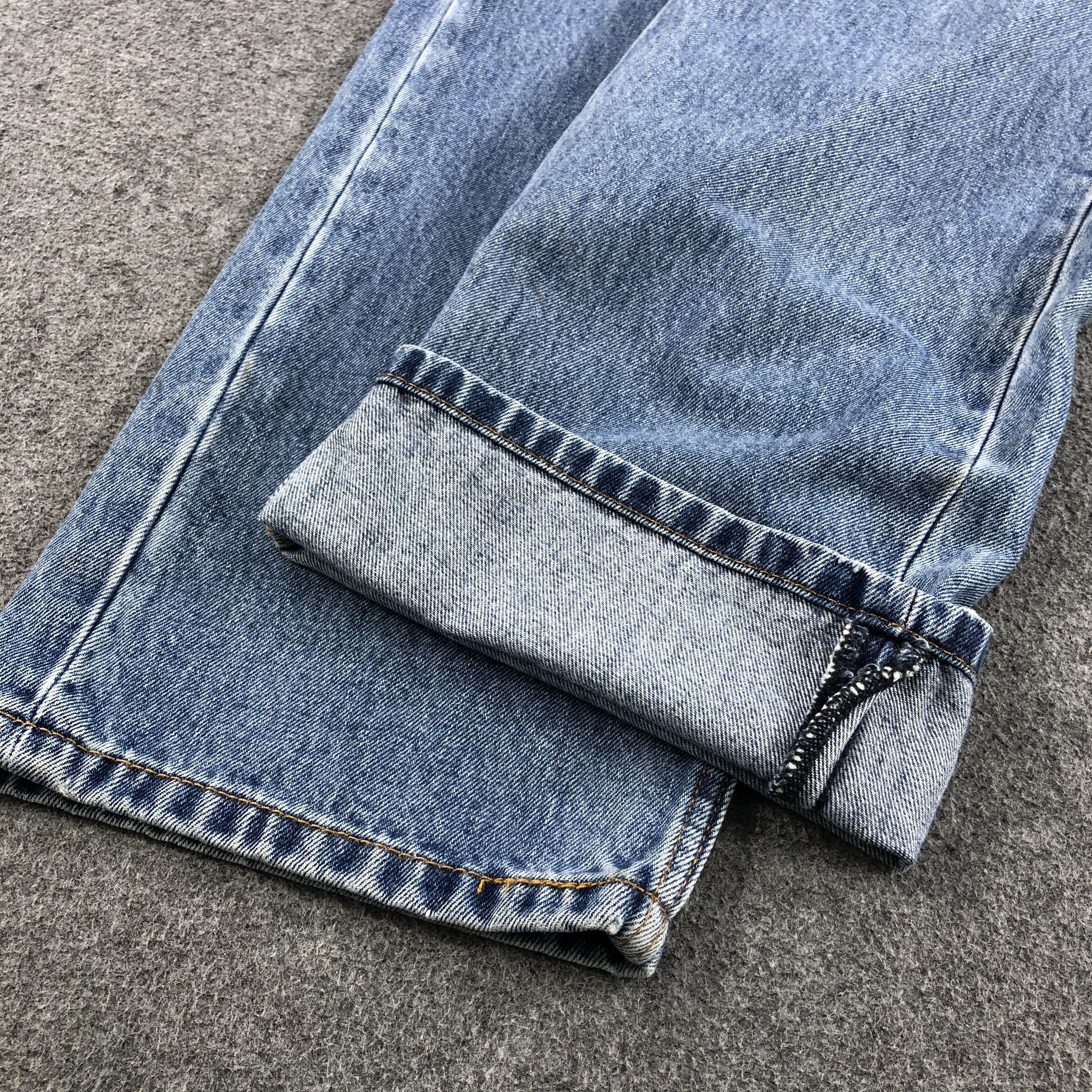 Levi's Vintage Blue Wash Levis 505 Jeans-J1676 Size US 38 / EU 54 - 6 Thumbnail