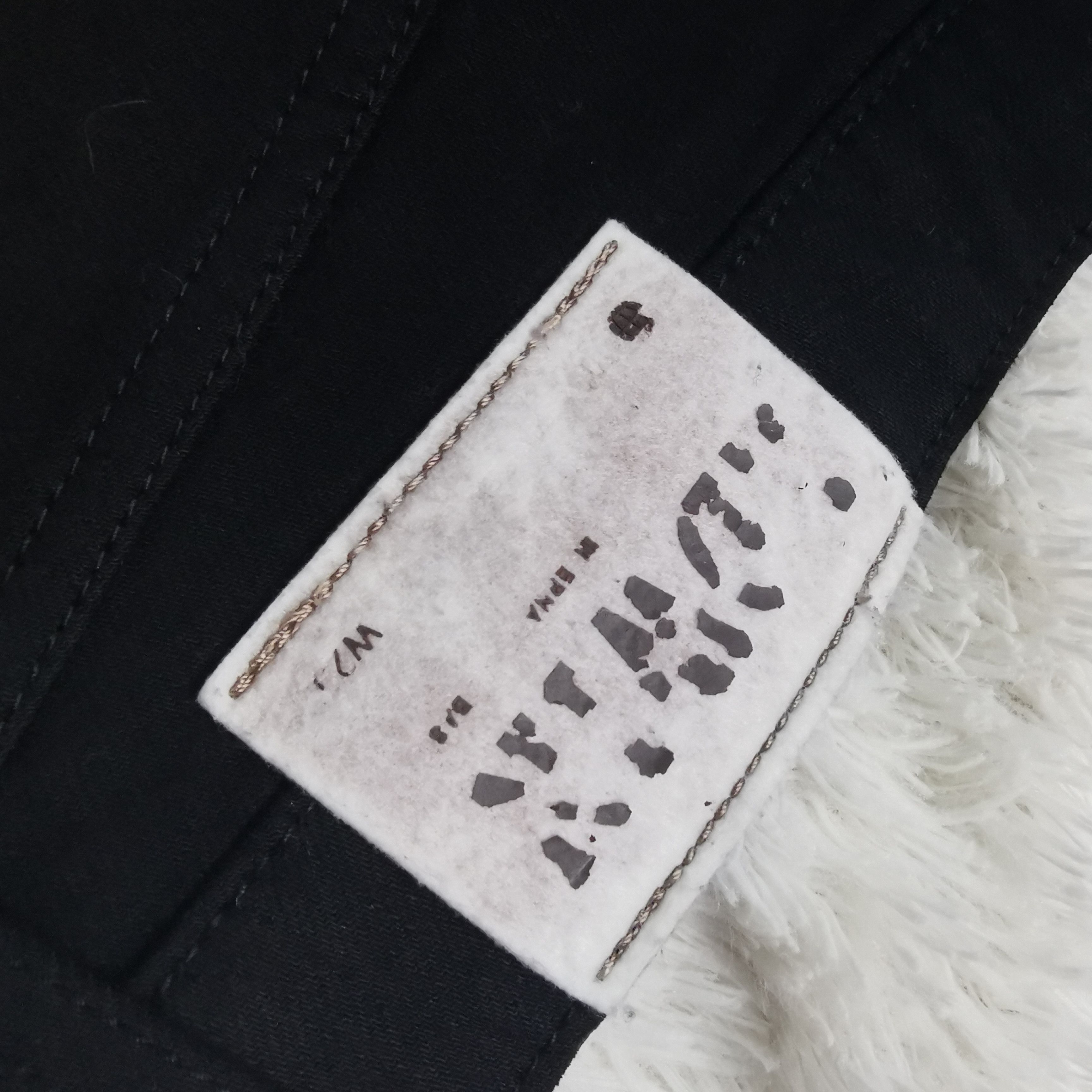 14th Addiction 🇯🇵 90s Japanese All Black Gothic Denim Edwin S403 Size US 29 - 4 Thumbnail