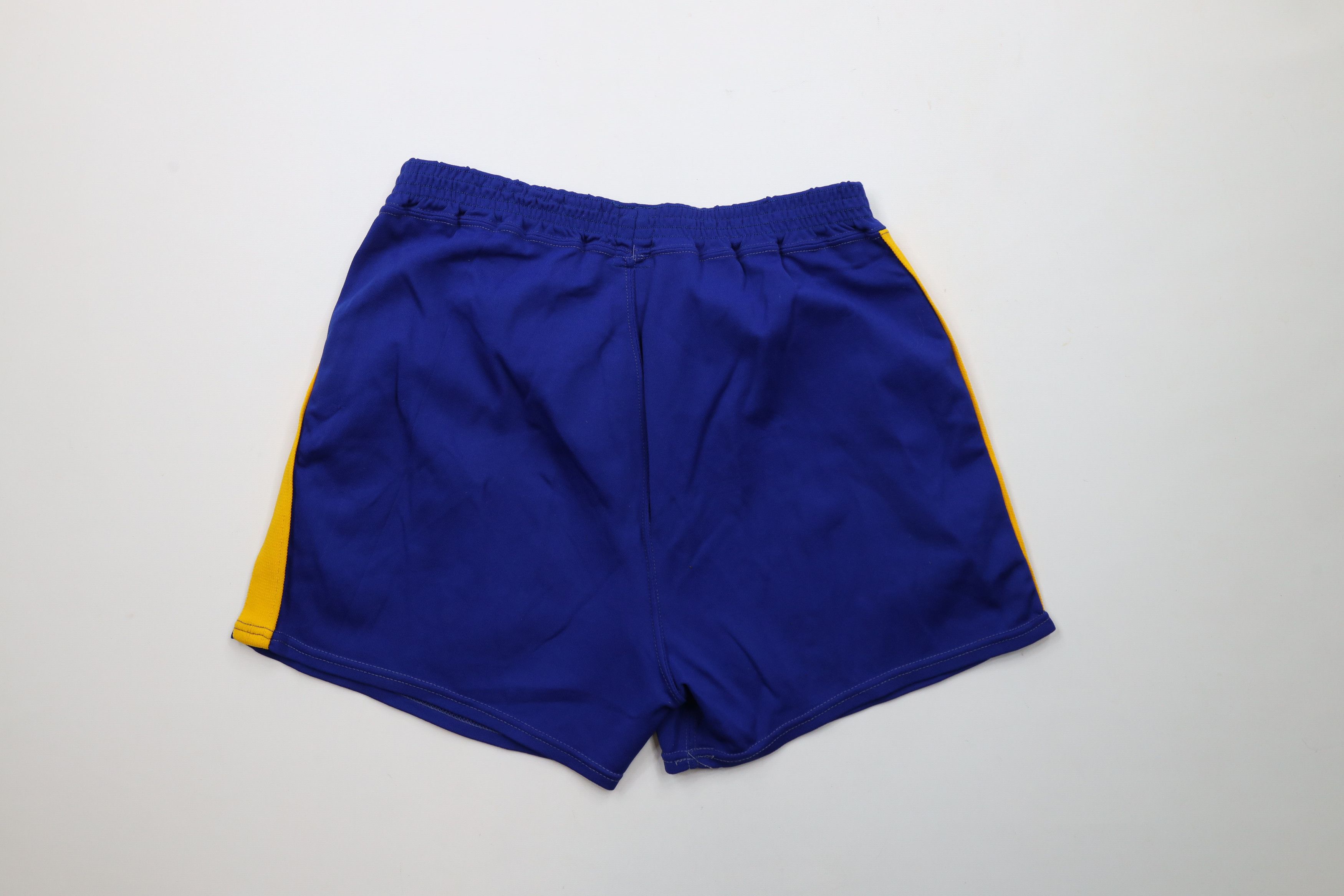 Vintage Vintage 50s 60s Block Above Knee Gym Basketball Shorts USA Size US 38 / EU 54 - 6 Thumbnail