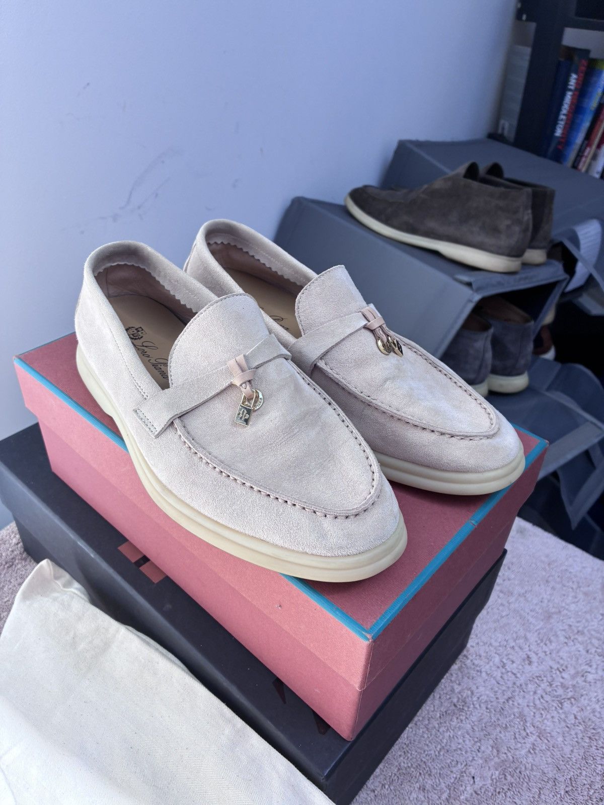 Loro Piana Loro piana pink sand summer walk charm uk 5 eu 38 Size US 8 / IT 38 - 1 Thumbnail