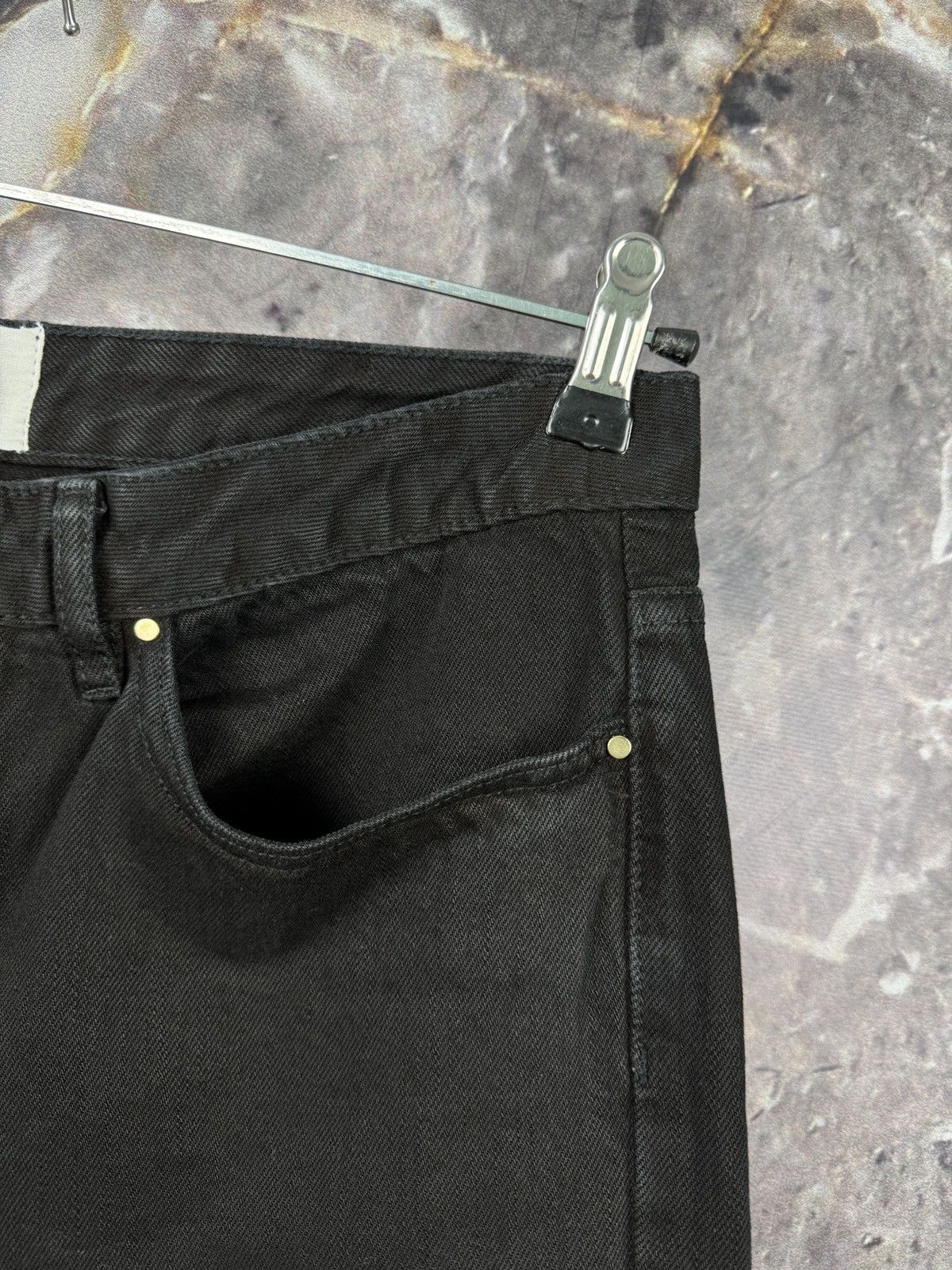 Reformation × Rouje × Sezane Women’s Sezane Denim Jeans Black Size 33 Size 33" - 10 Thumbnail