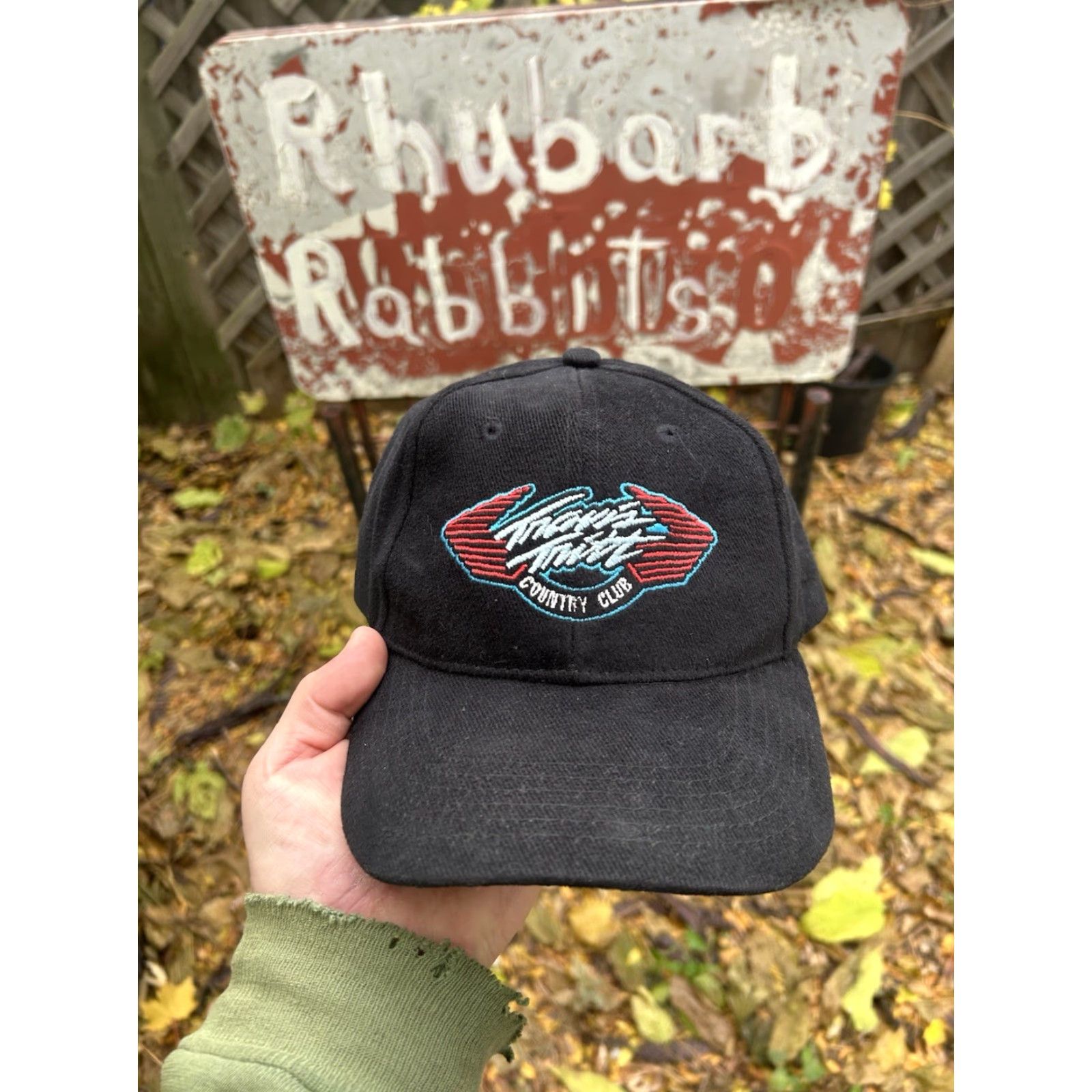 Vintage VINTAGE Strapback Travis Tritt hat cap country club music artist adjustable Men Black Strapback Mens Adjustable Cap Size ONE SIZE - 2 Thumbnail