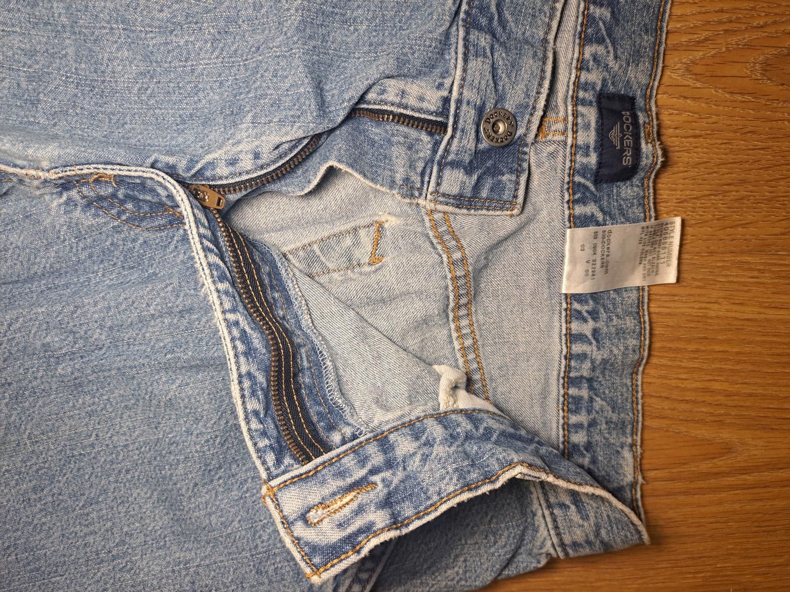 Dockers Dockers Denim Jeans Mens 34x30 Blue Cotton Carpenter Size US 34 / EU 50 - 4 Thumbnail