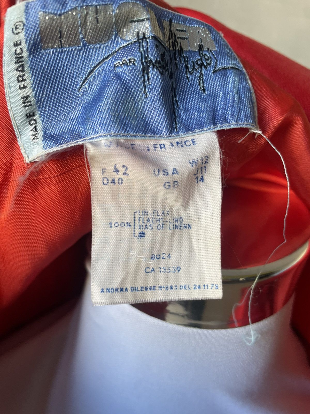 Thierry Mugler jacket vintage